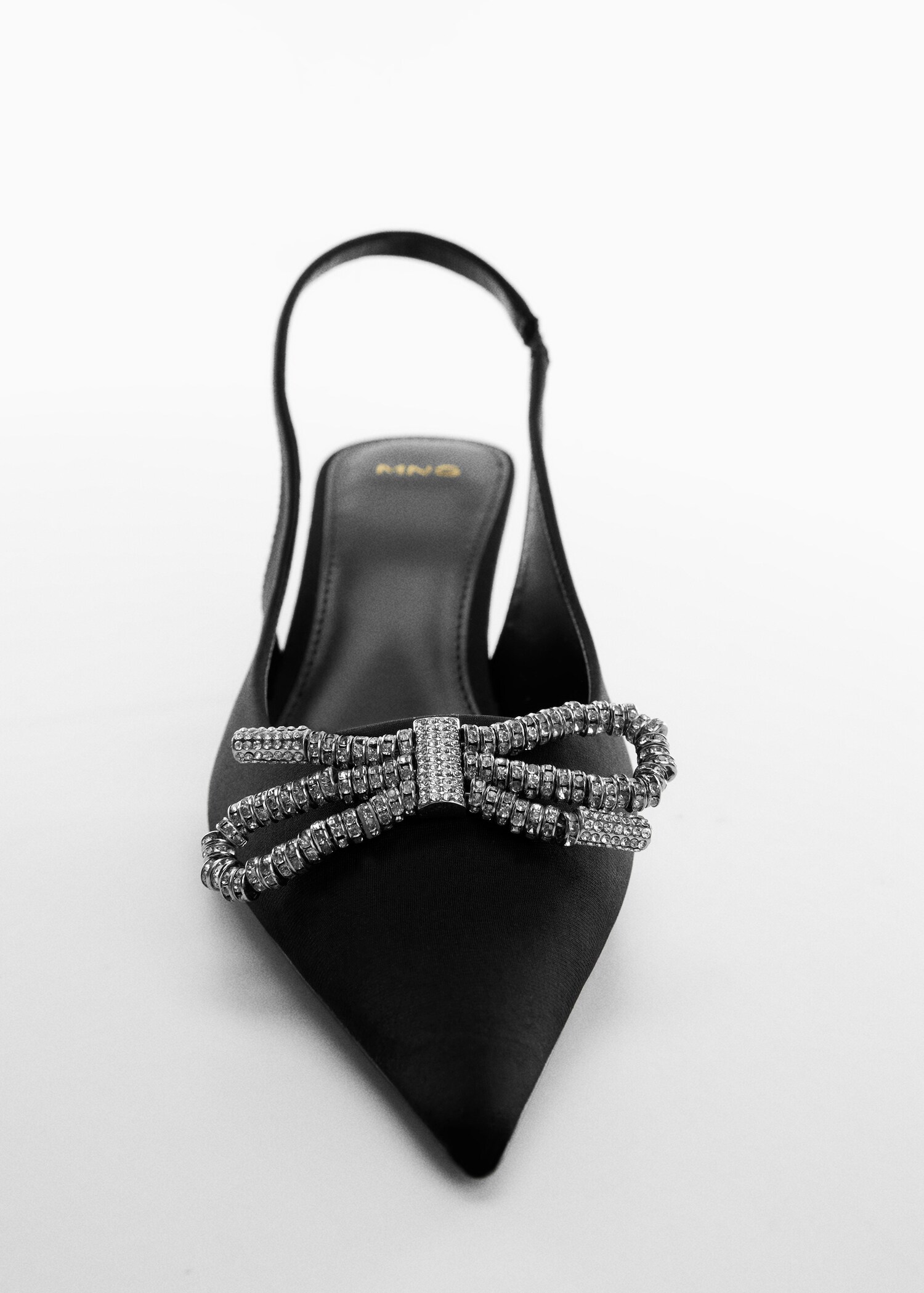 Shoes with rhinestone bow detail - Details of the article 1