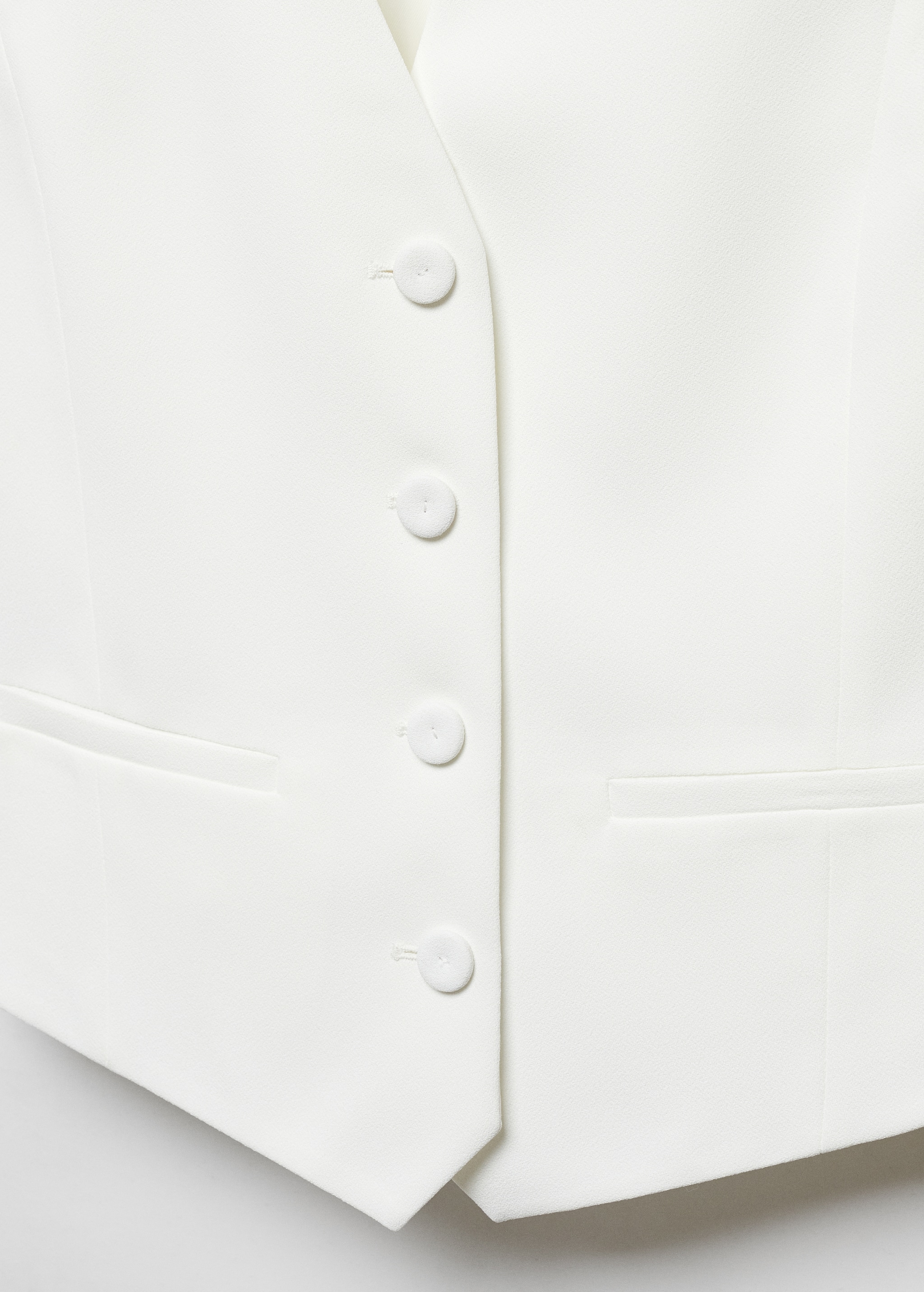Suit waistcoat with buttons - Details of the article 8