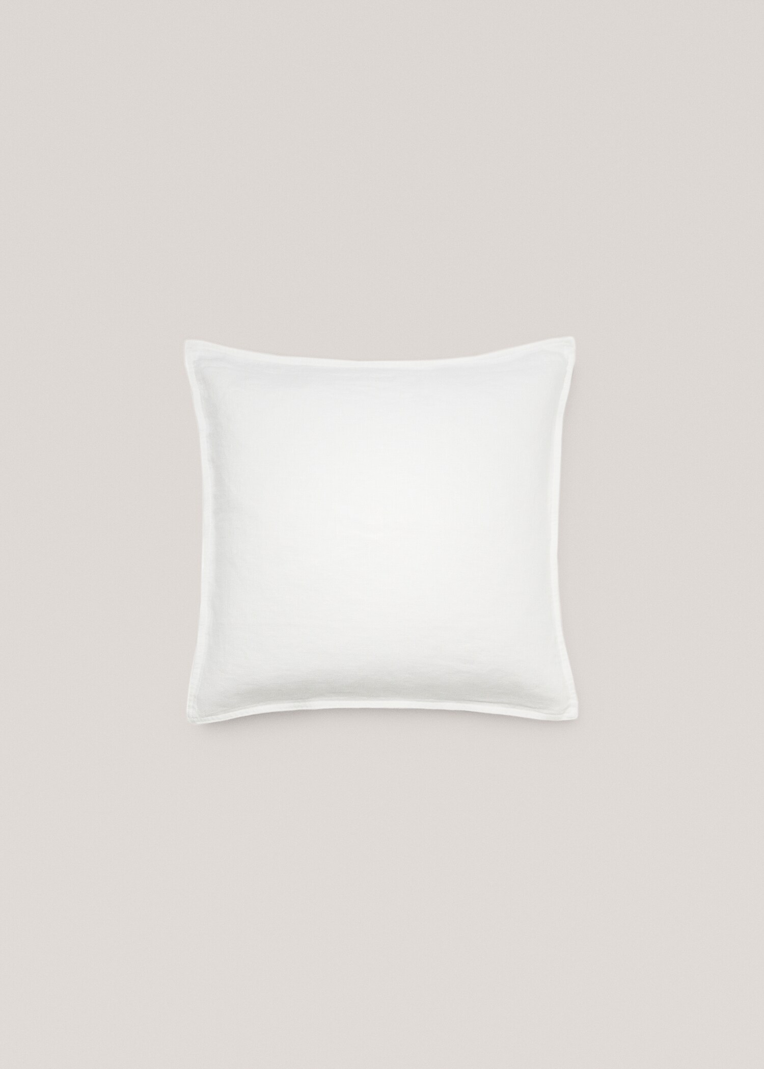 100% linen plain cushion case 45x45cm - Article without model