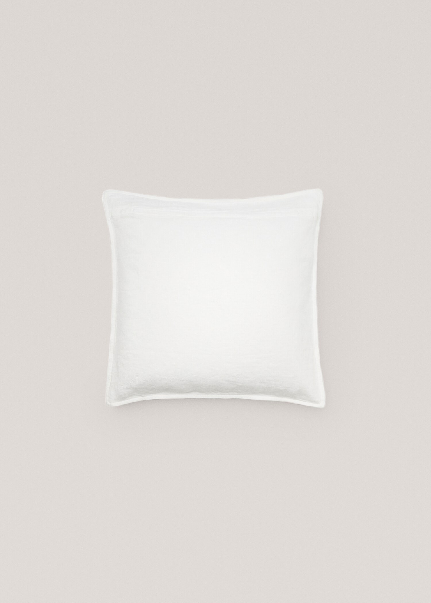 100% linen plain cushion case 45x45cm - Details of the article 1