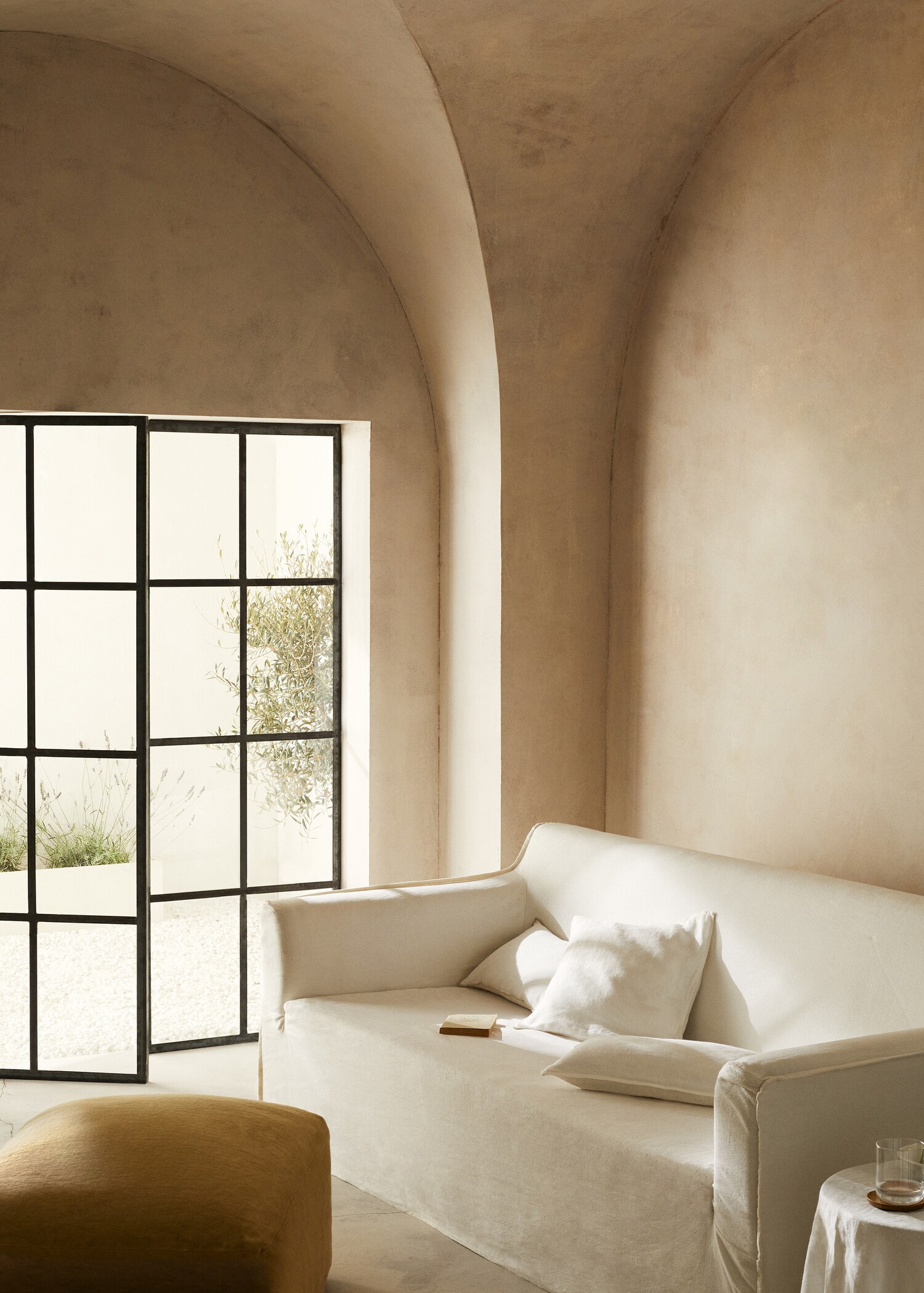 100% linen plain cushion case 45x45cm - Details of the article 9