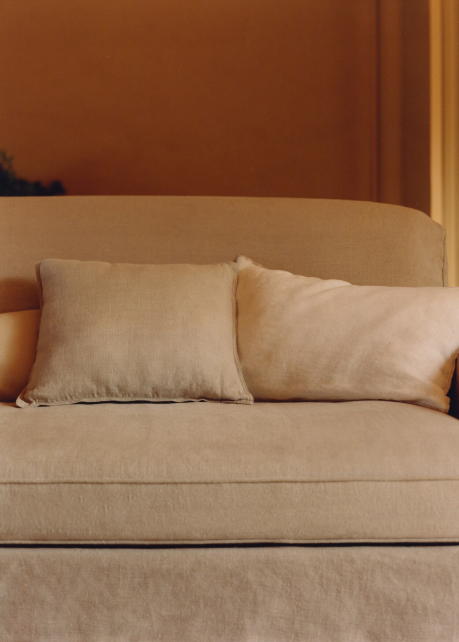 100% linen plain cushion case 45x45cm - Details of the article 6