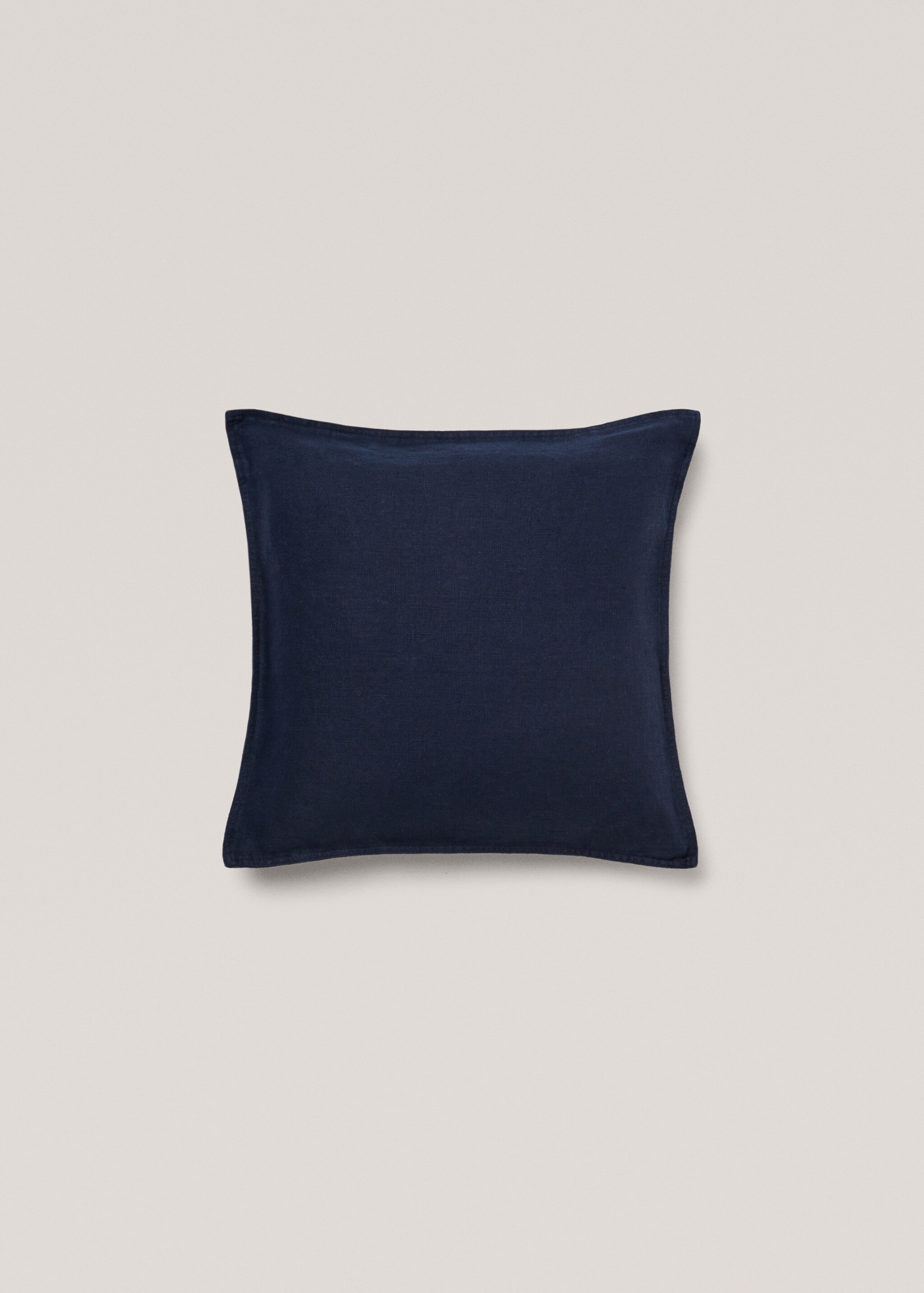 Jednobojna ukrasna jastučnica od 100 % lana 45 x 45 cm - Artikl bez modela