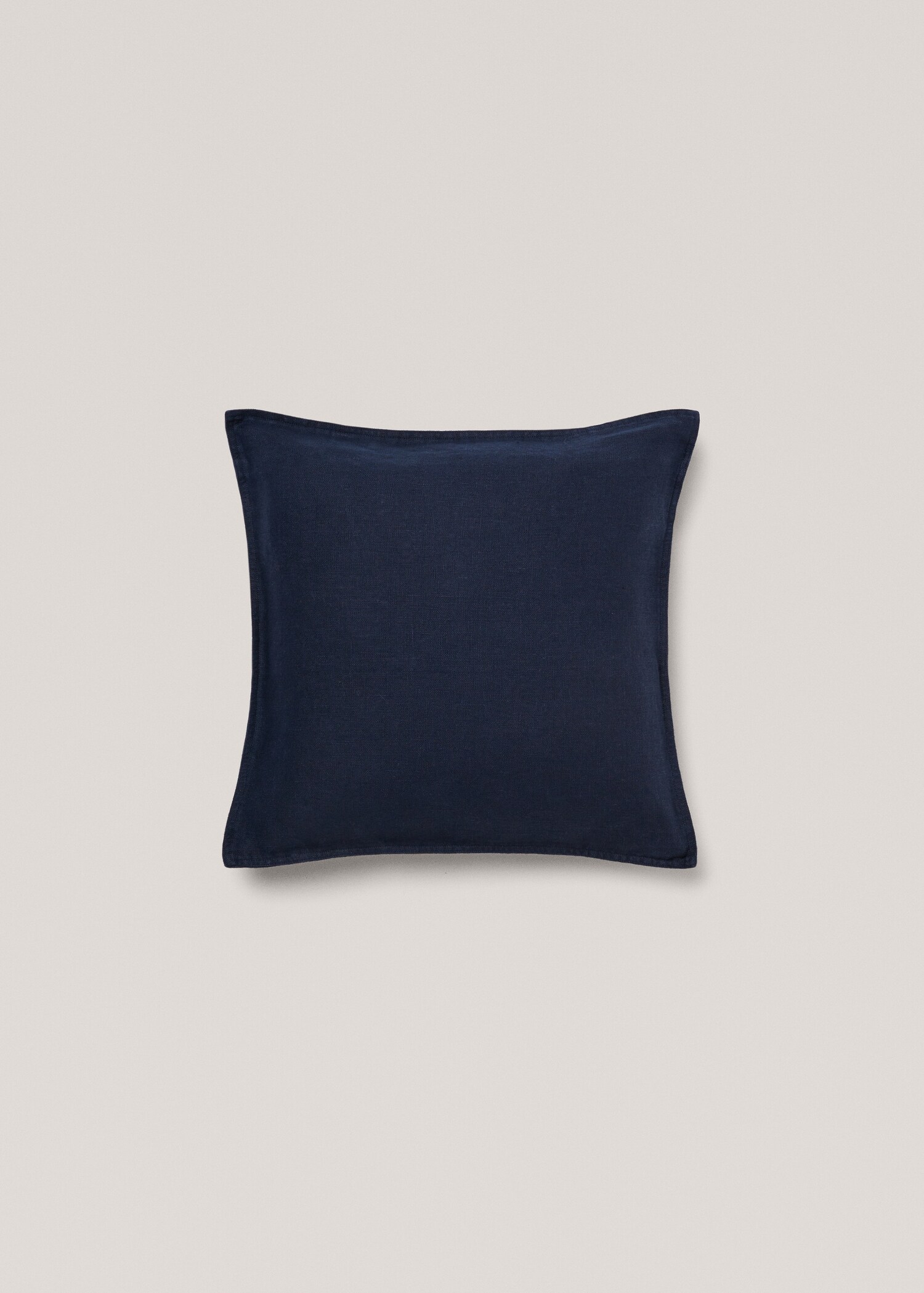 100% linen plain cushion case 45x45cm - Article without model