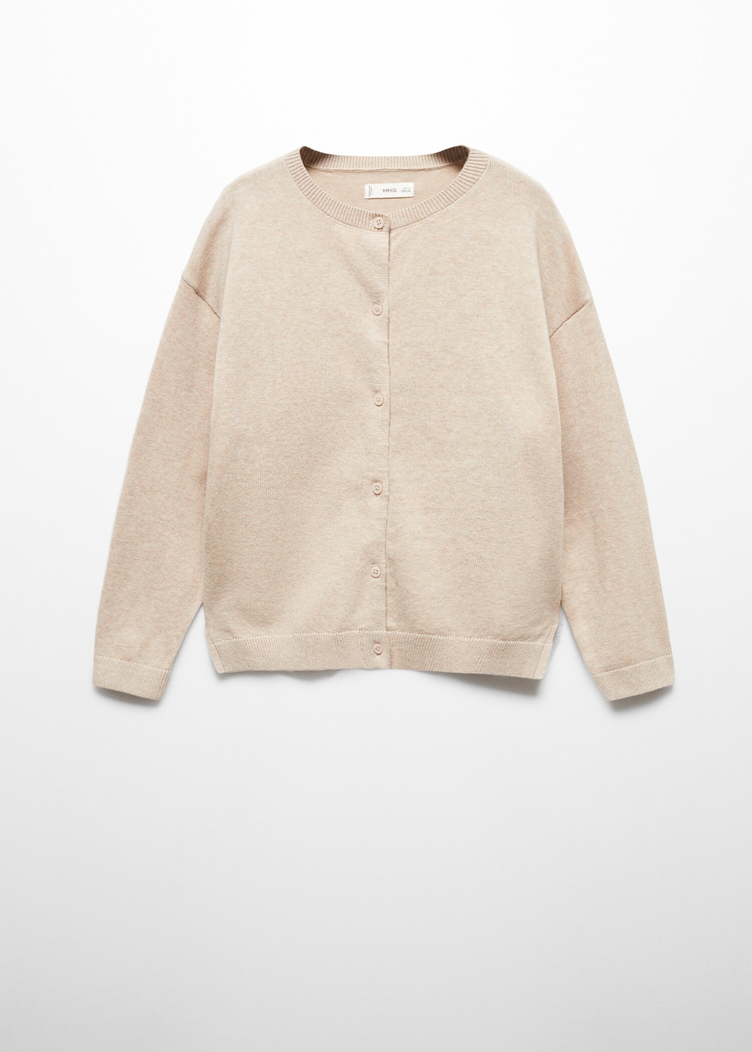 Cotton-blend cardigan - Article without model