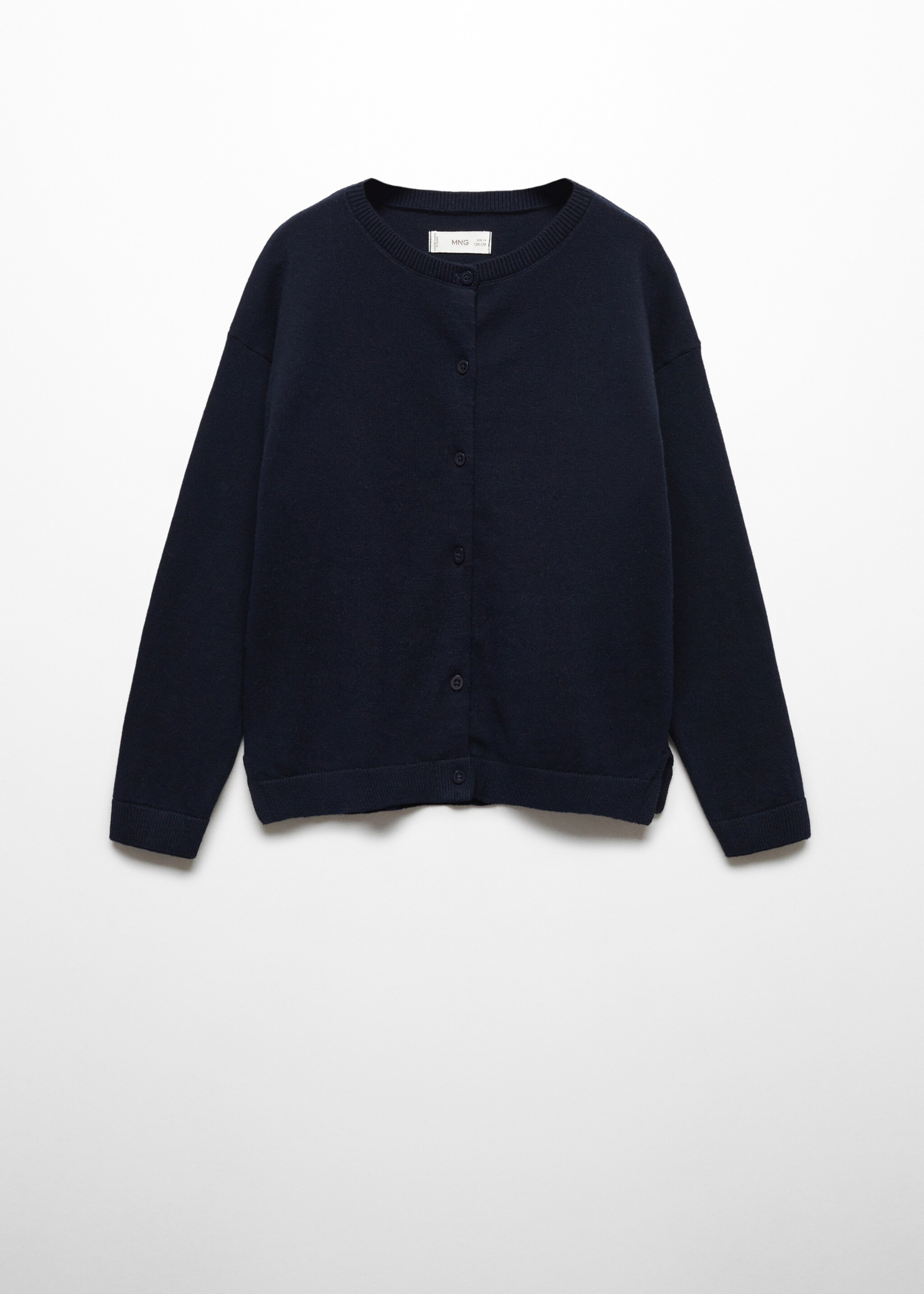 Cotton-blend cardigan - Article without model