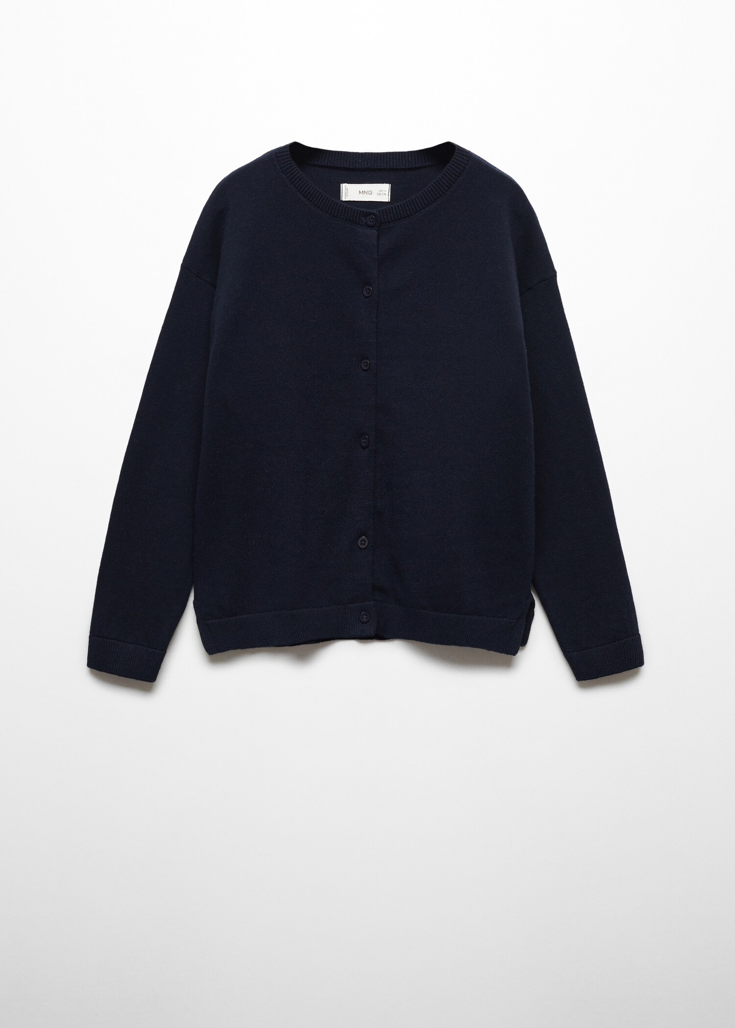 Cotton-blend cardigan - Article without model