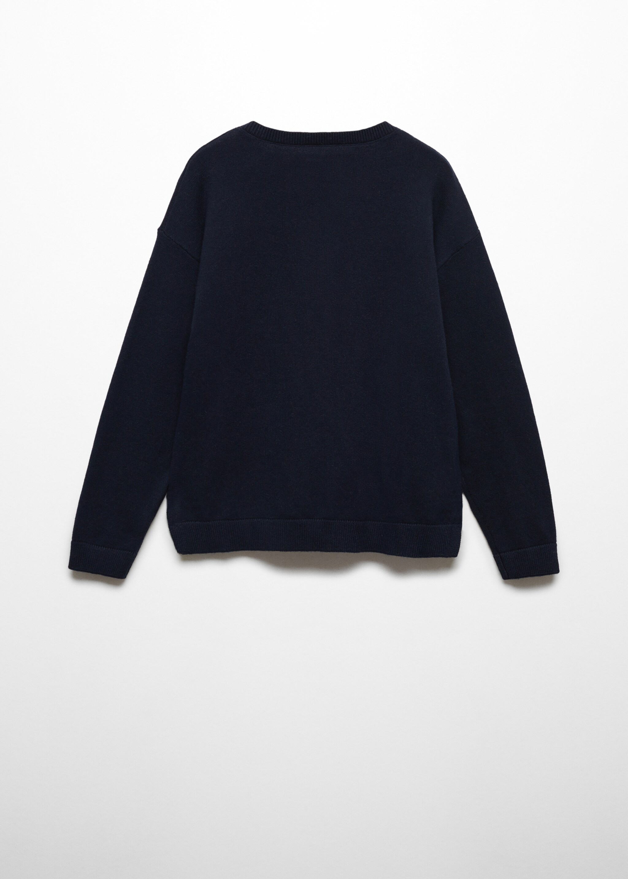 Cotton-blend cardigan - Reverse of the article