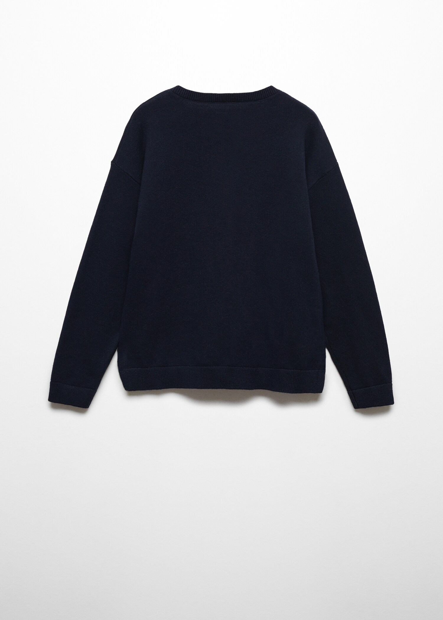 Cotton-blend cardigan - Reverse of the article
