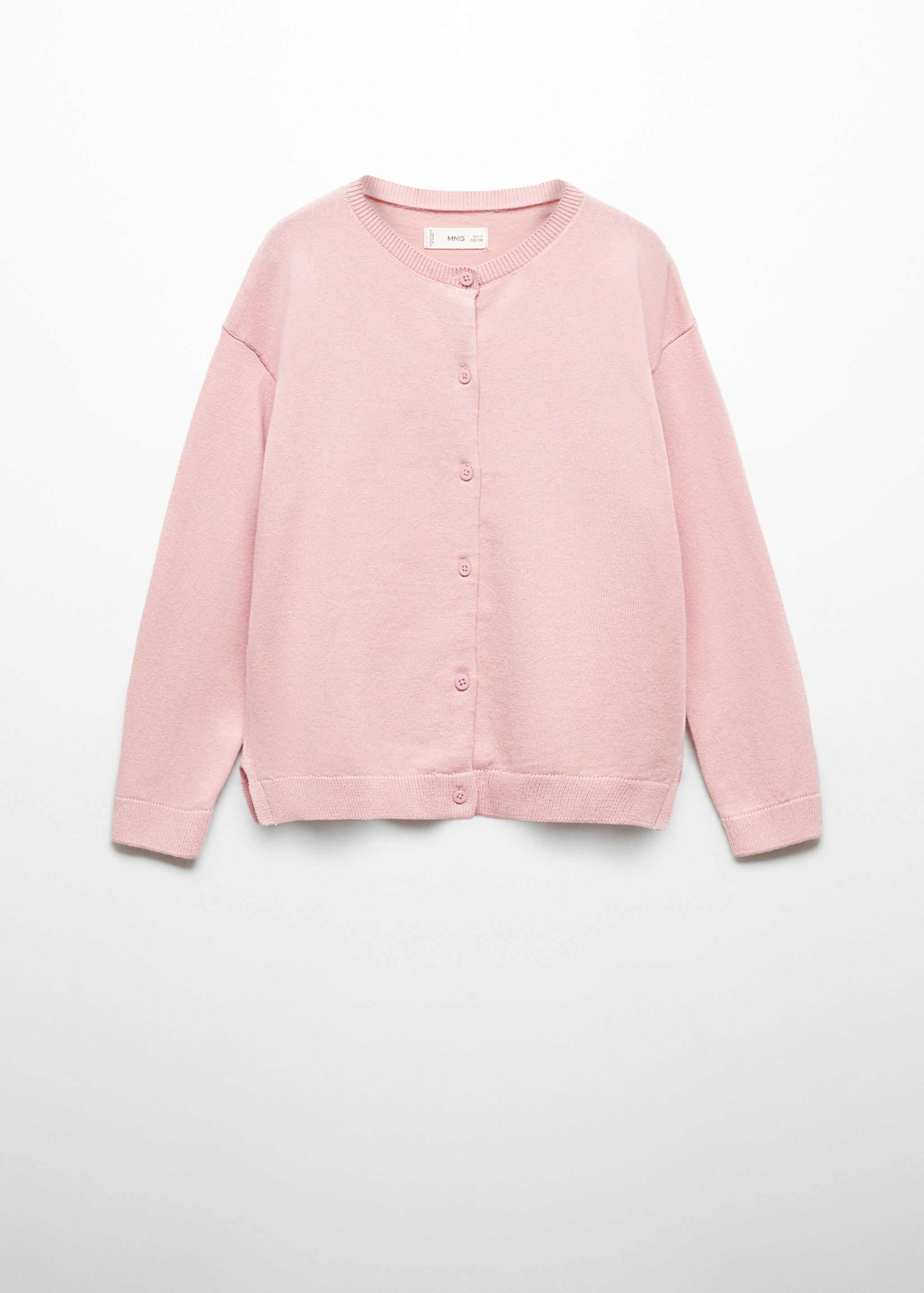 Cotton-blend cardigan - Article without model