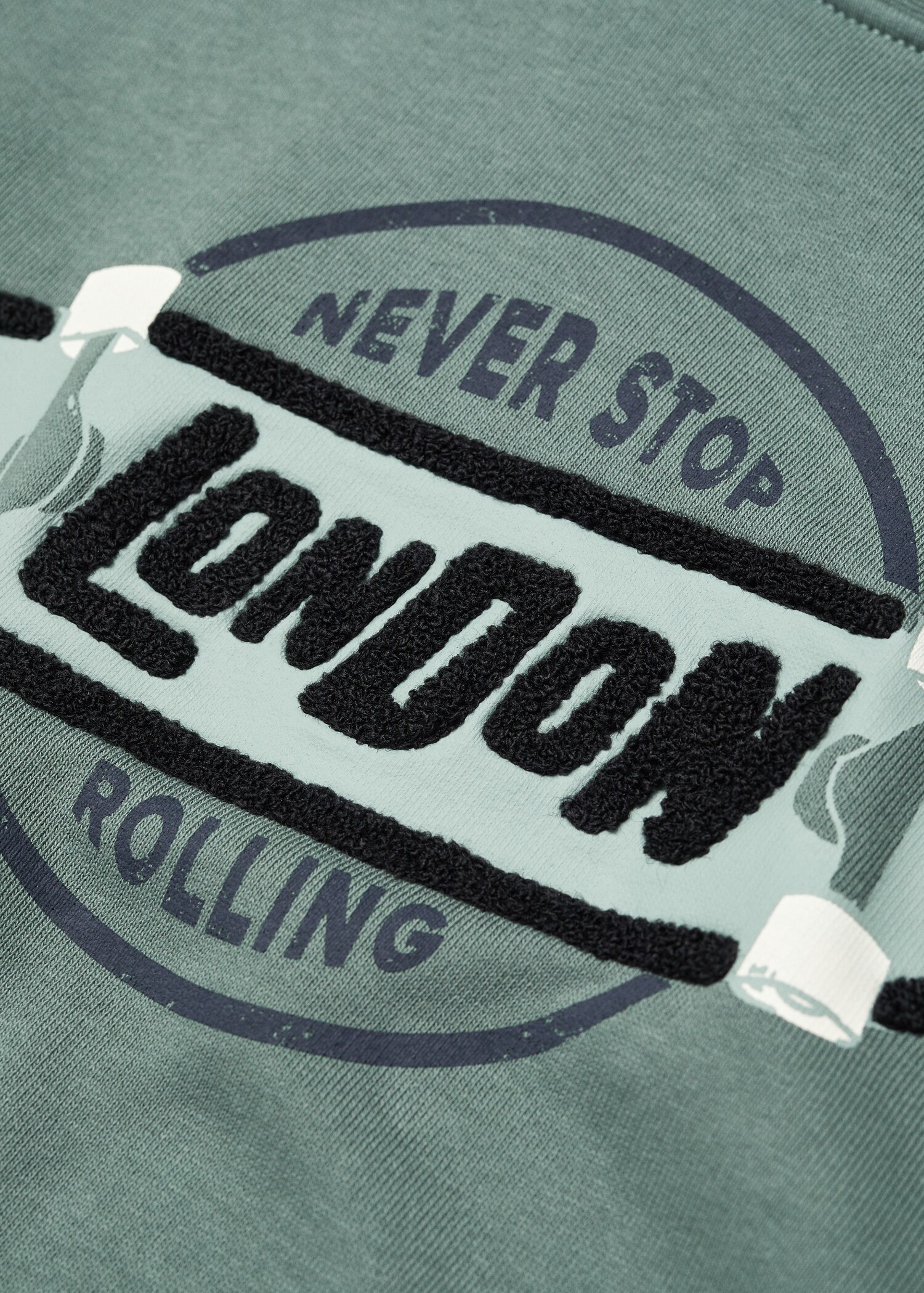 Printed cotton sweatshirt - Details of the article 8