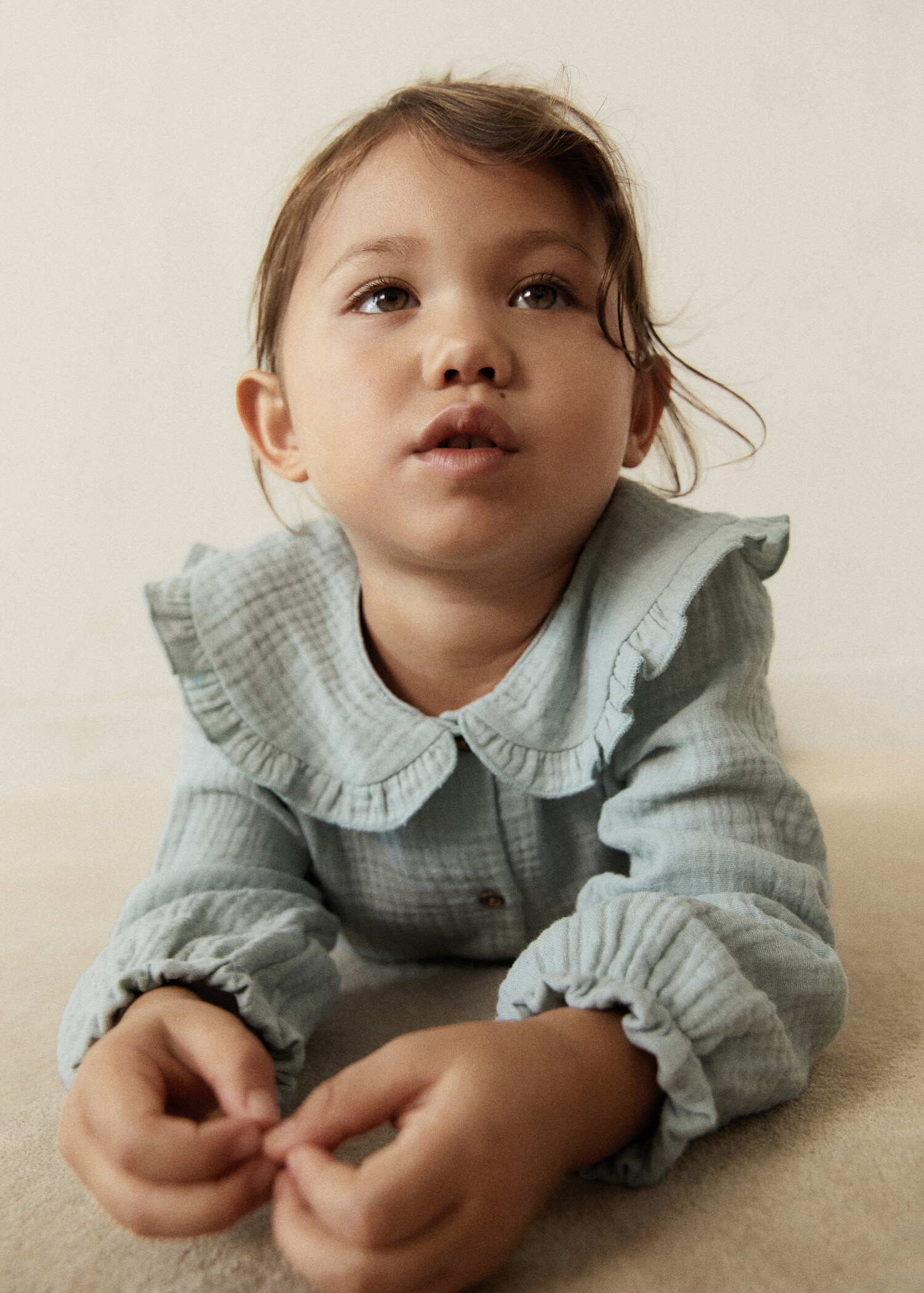 Babydoll collar blouse - Details of the article 5