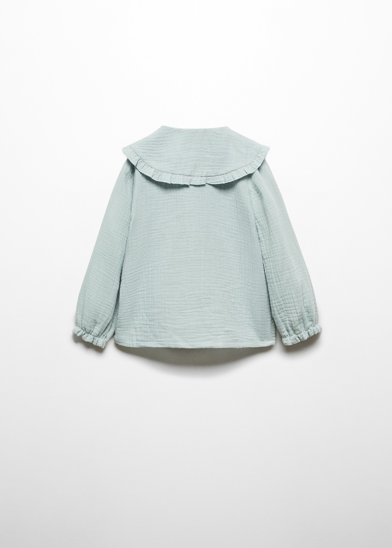 Babydoll collar blouse - Reverse of the article