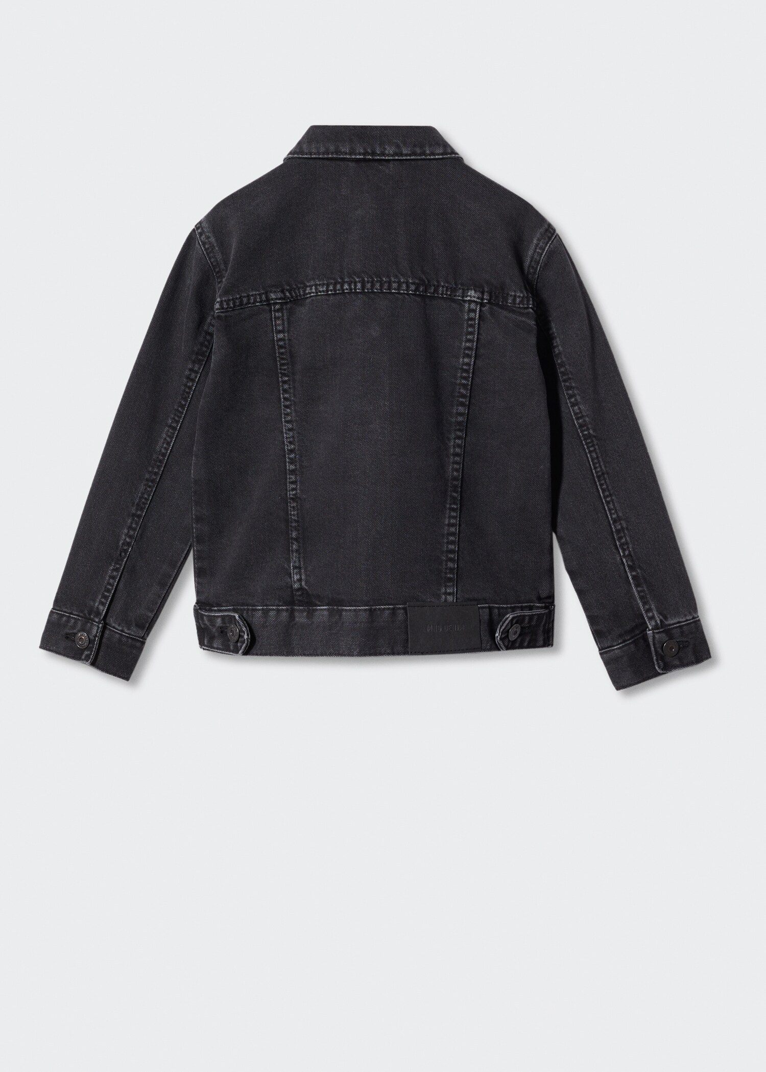 Jeansjacke mit Taschen - Rückseite des Artikels