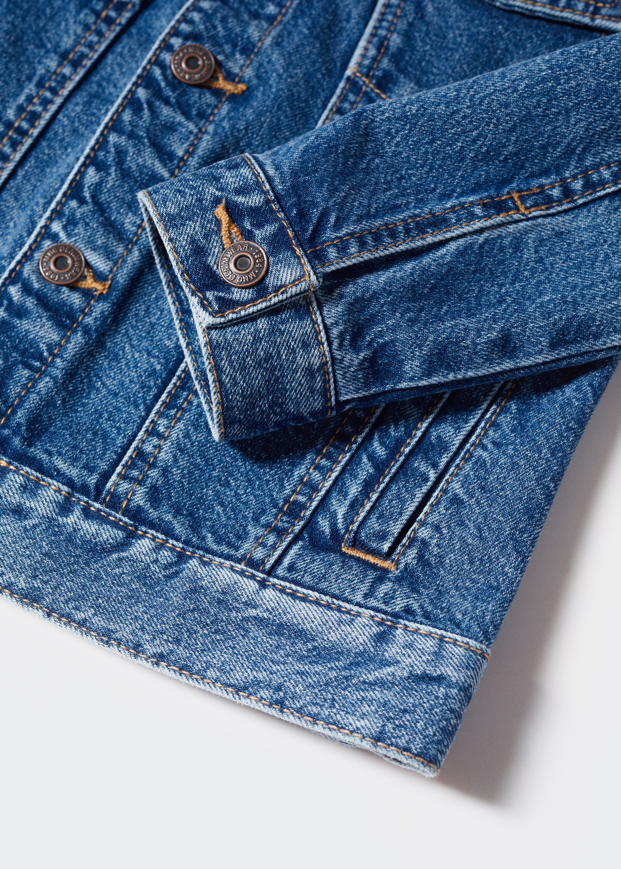 Pocketed denim jacket - Details of the article 8
