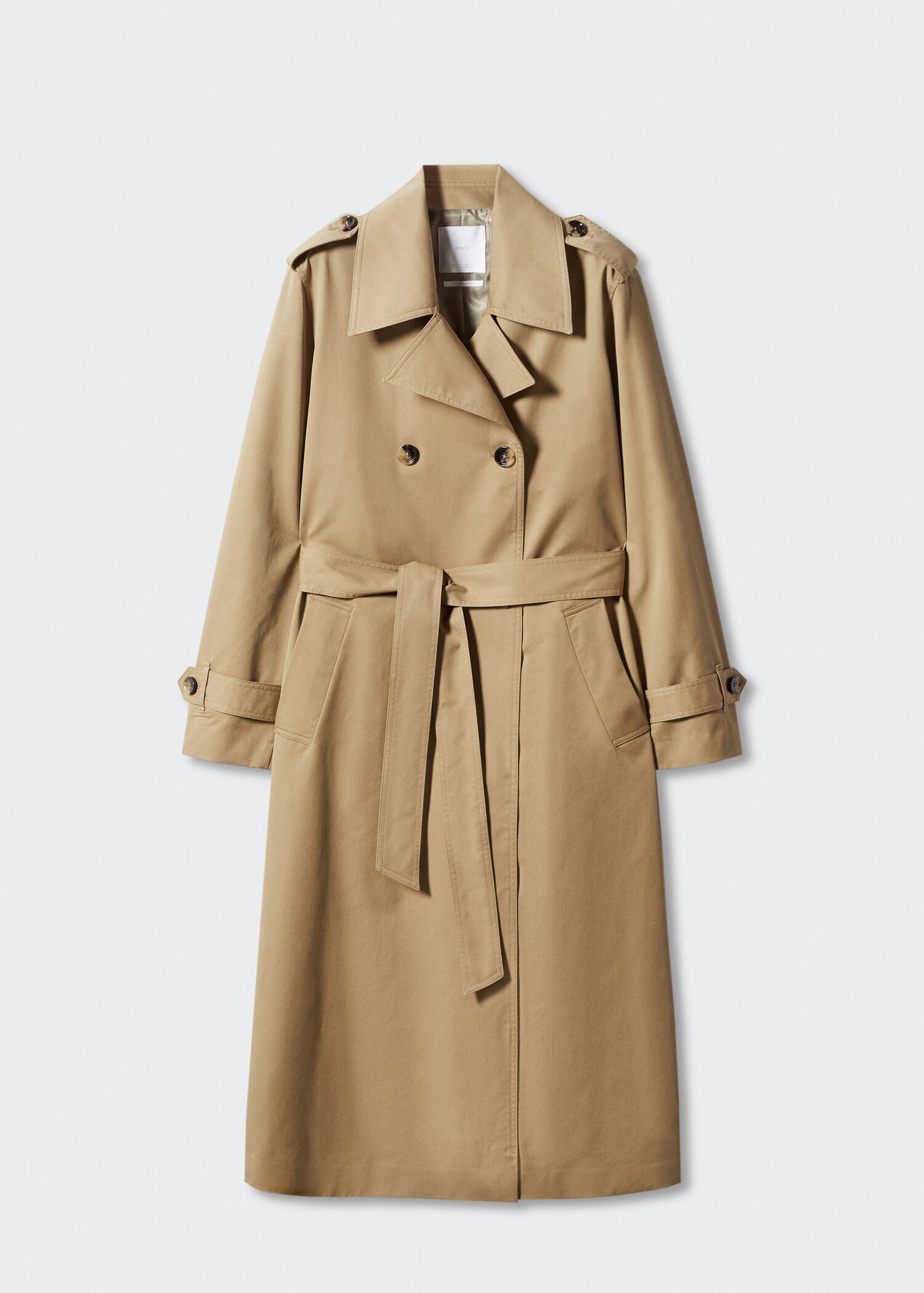 Double-breasted trench coat - Article without model