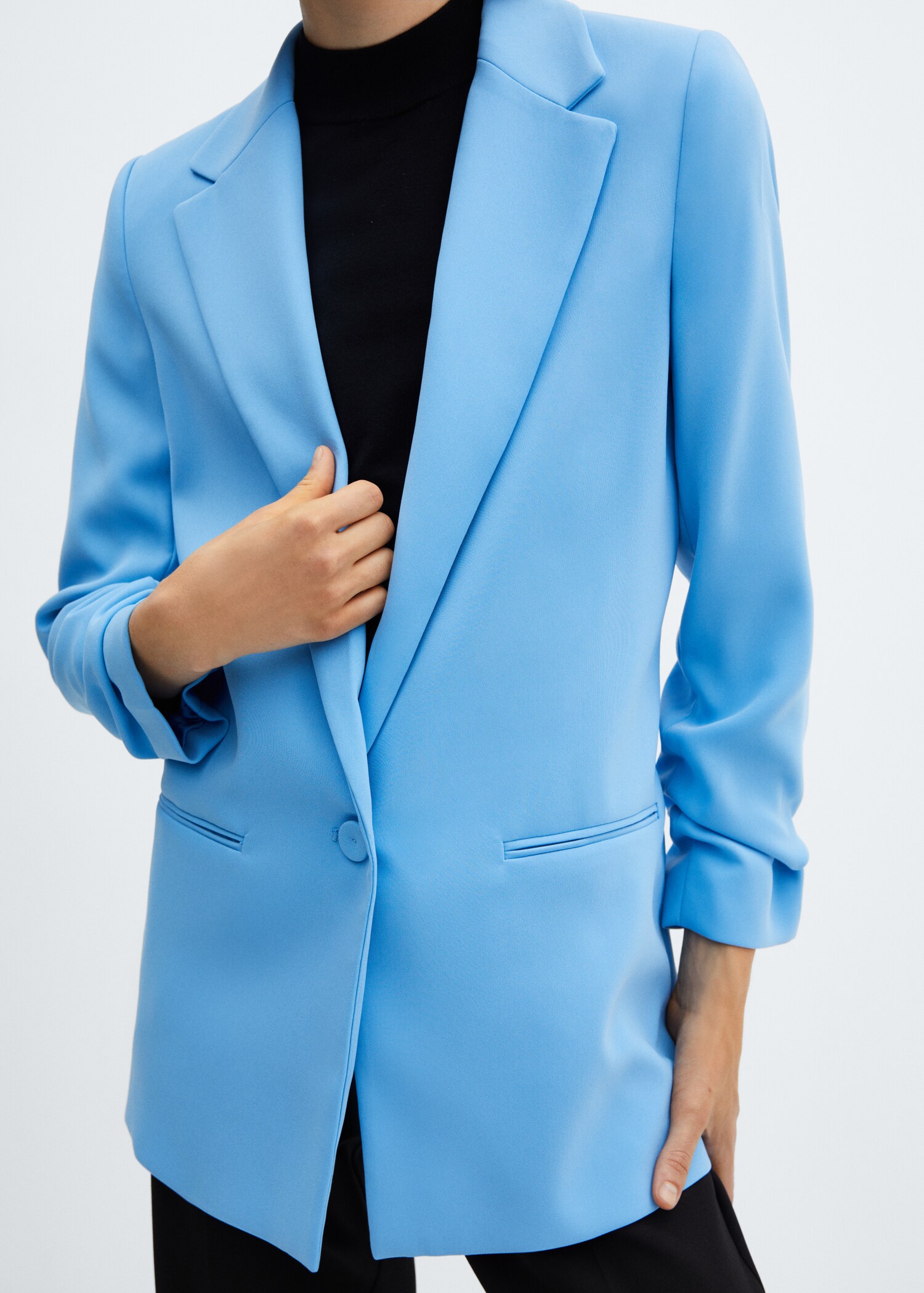 Jacket with gathered sleeves - Details of the article 6