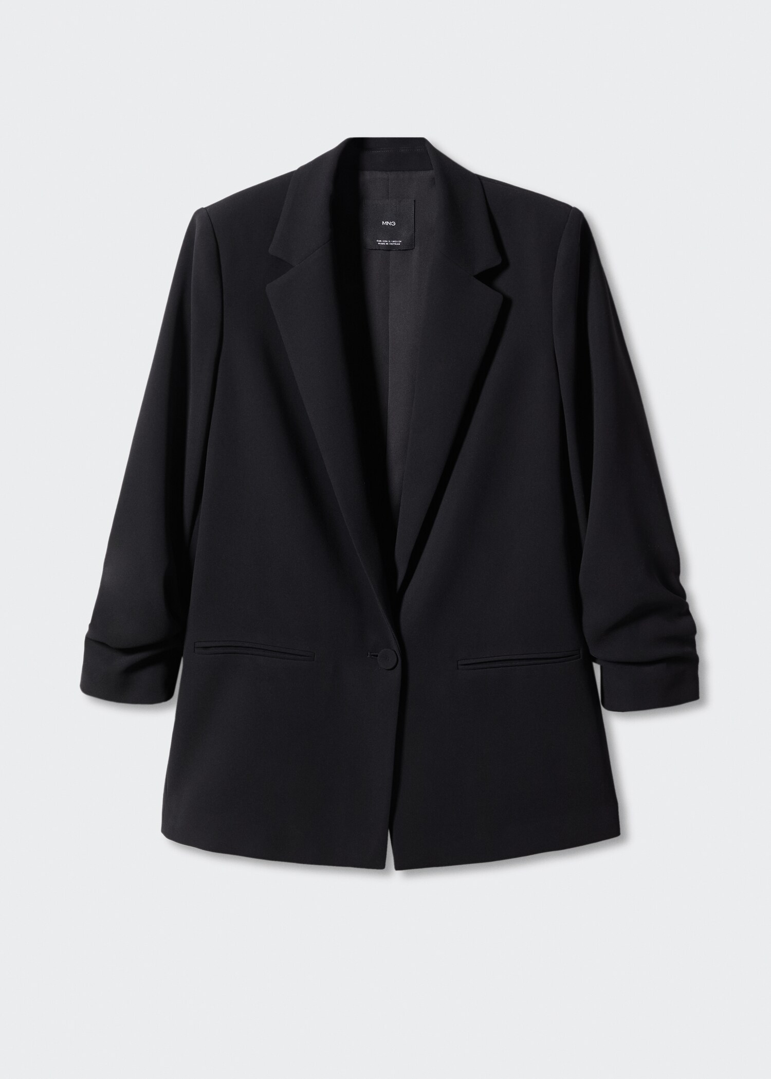 Jacket with gathered sleeves - Article without model