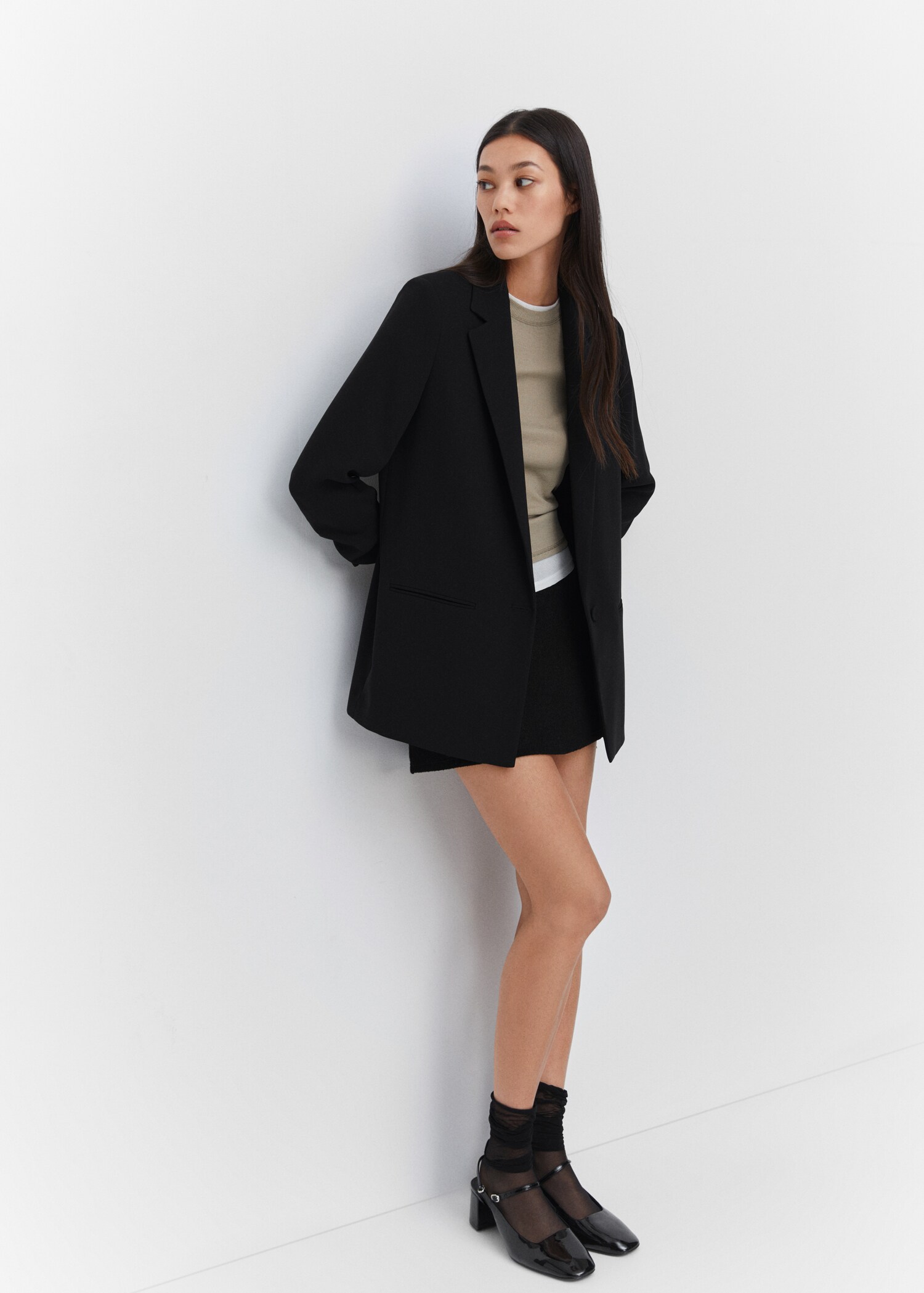 Jacket with gathered sleeves - Details of the article 2