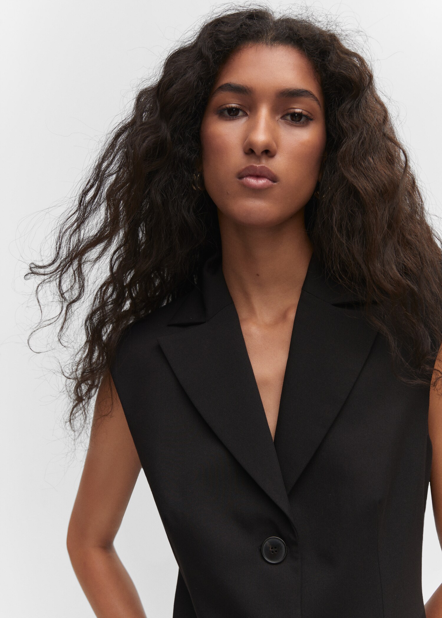 Vestido estilo chaleco botones - Detalle del artículo 1