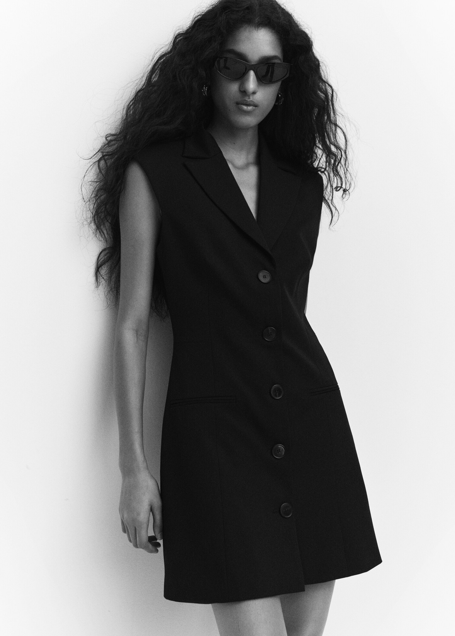 Vestido estilo chaleco botones - Detalle del artículo 6
