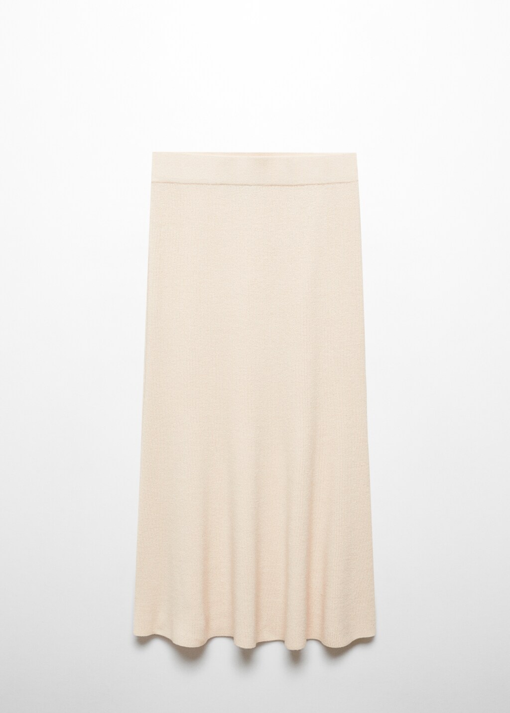 Ribbed midi skirt - Women | MANGO OUTLET USA Ribbed midi skirt - Women | MANGO OUTLET USA