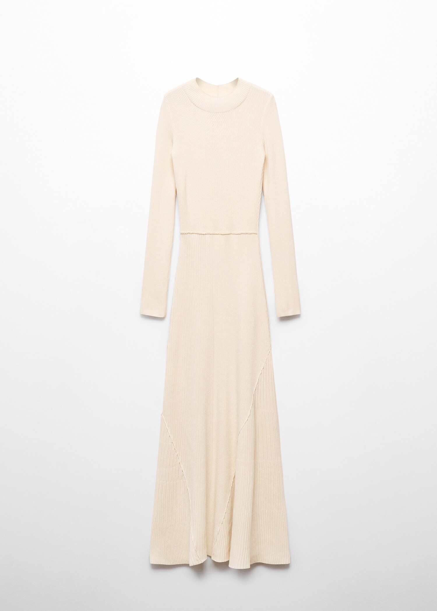 Strickkleid mit Nahtdetails - Artikel ohne Model