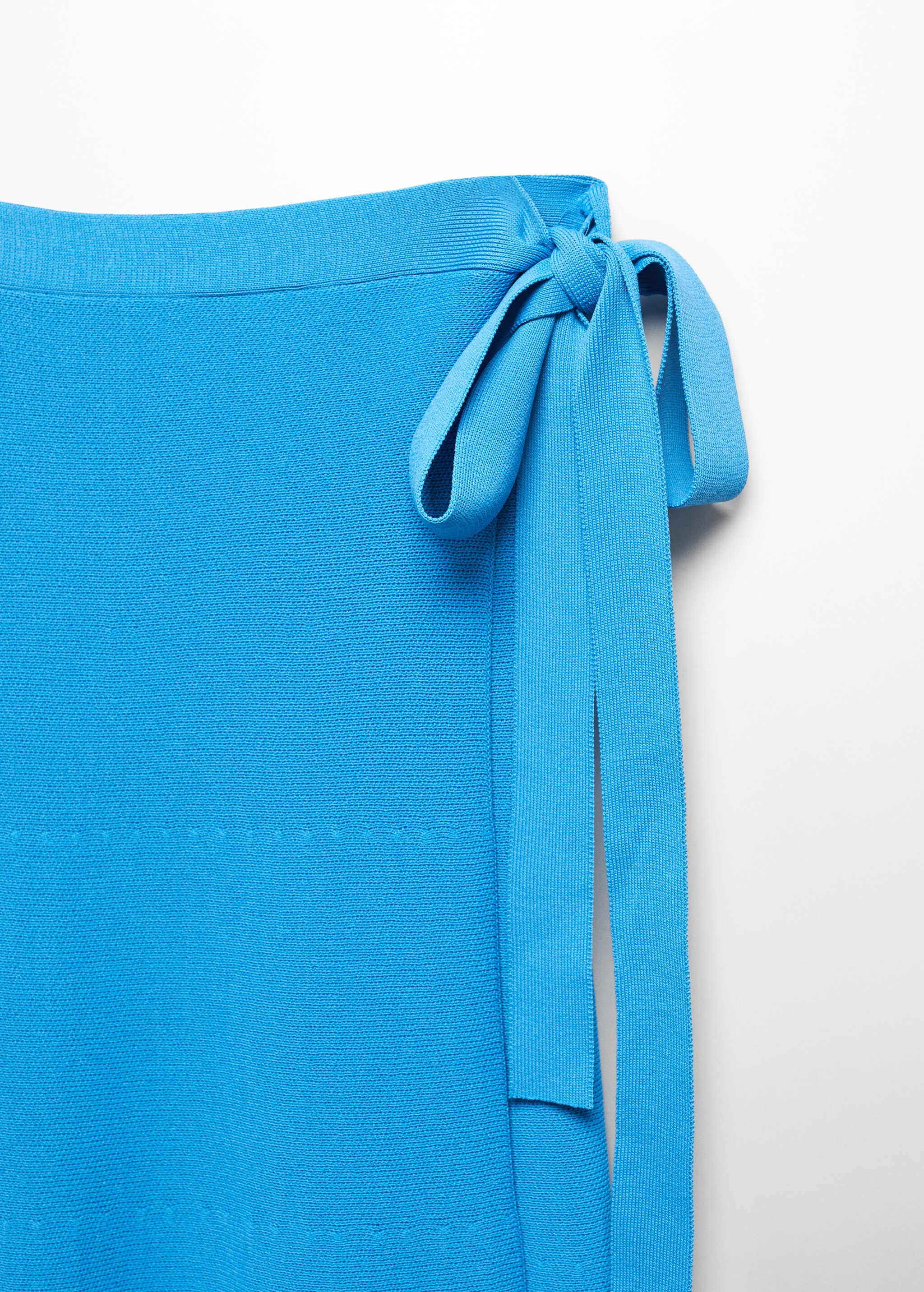 Bow wrap skirt - Details of the article 8
