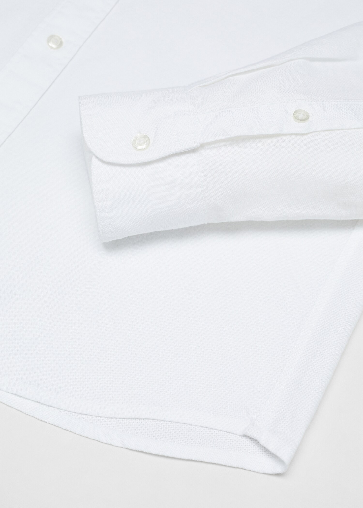 Regular fit Oxford cotton shirt - Details of the article 8