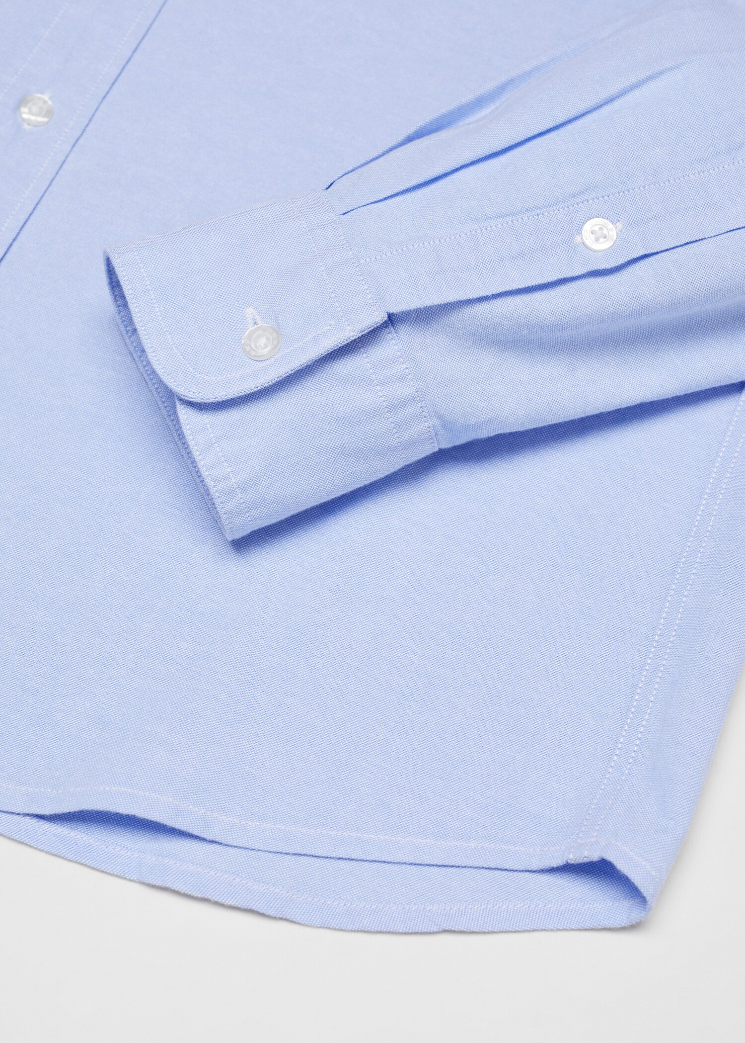 Regular fit Oxford cotton shirt - Details of the article 8