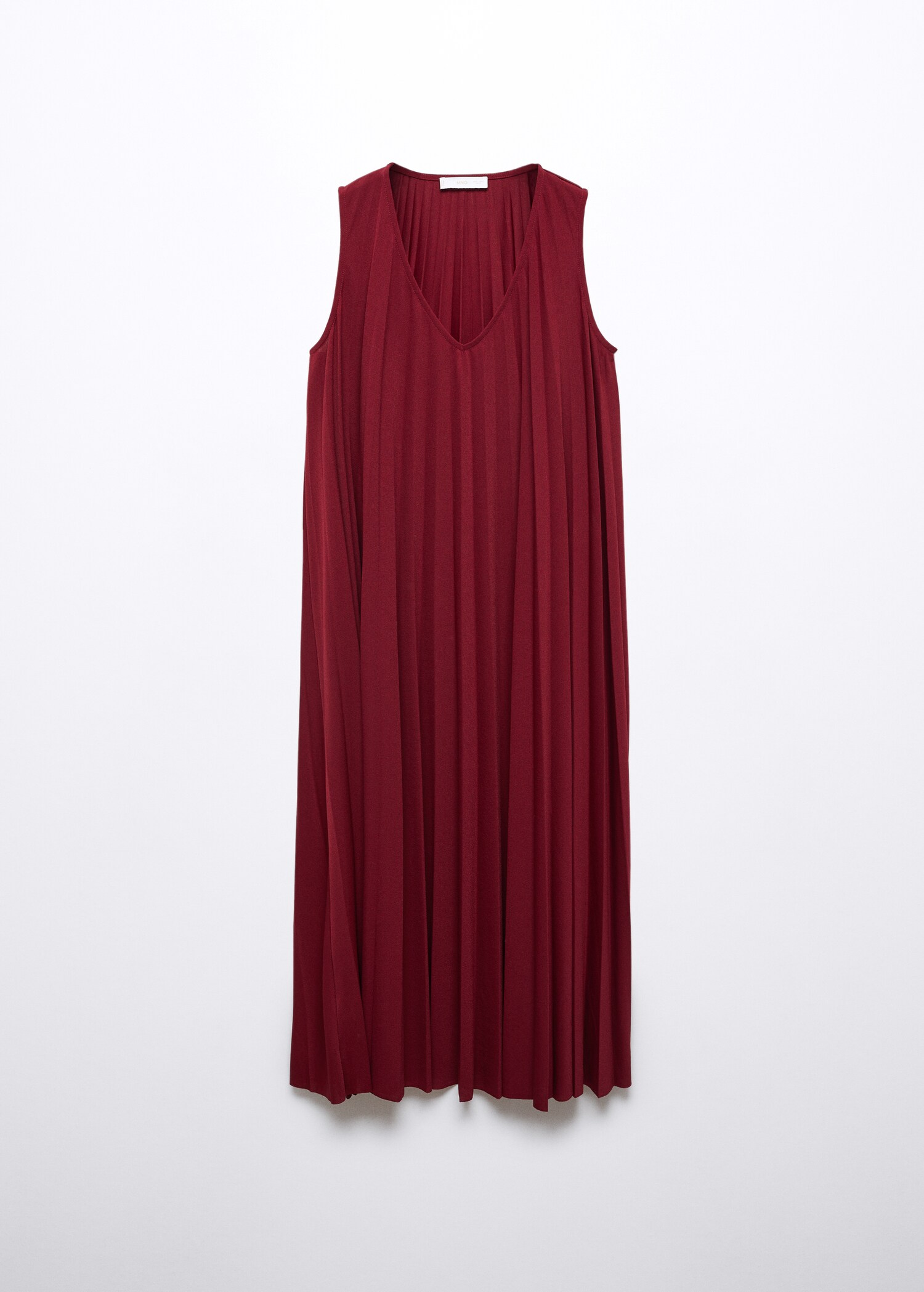 Pleated midi dress - Article without model