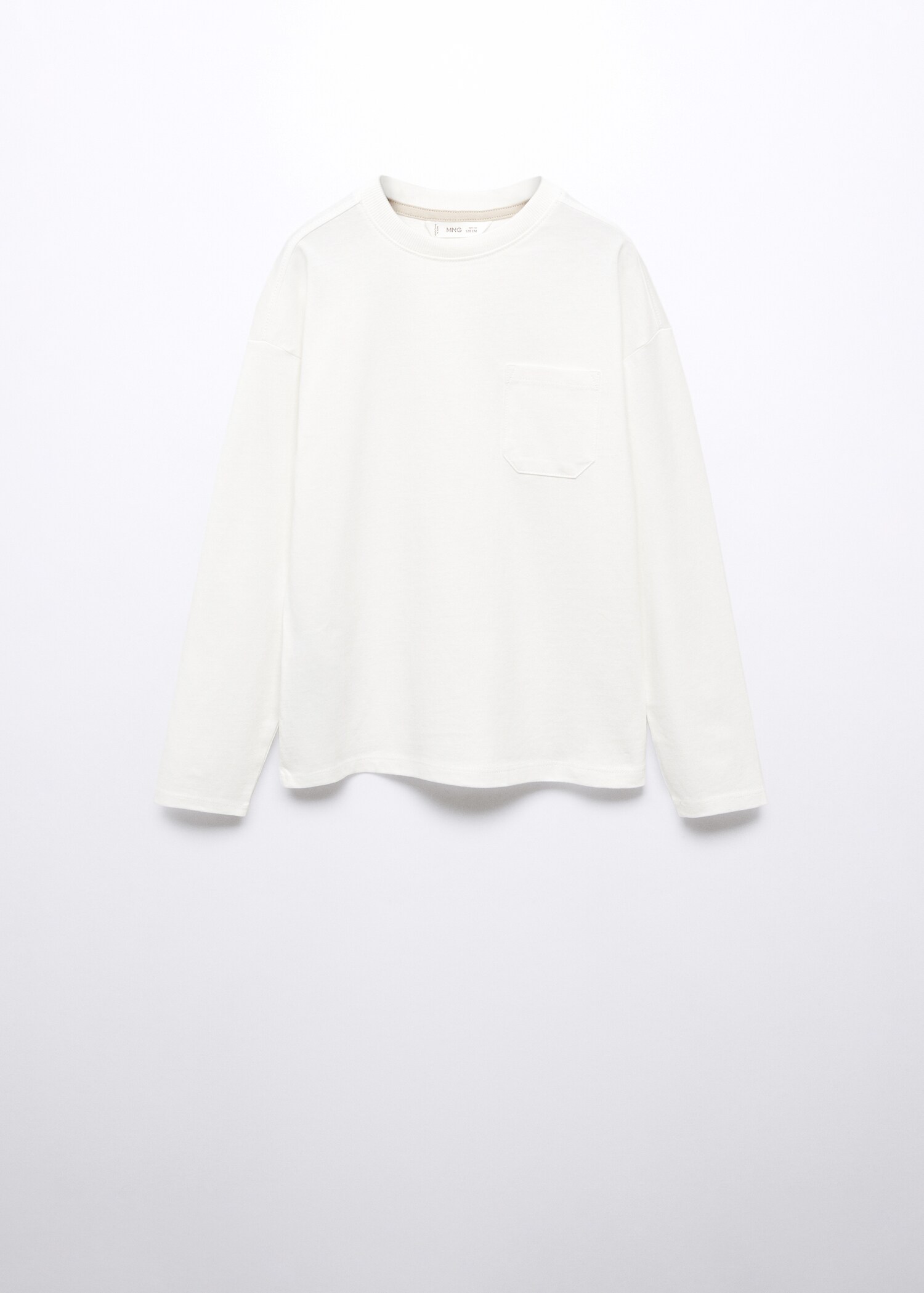 Long sleeve cotton t-shirt - Article without model