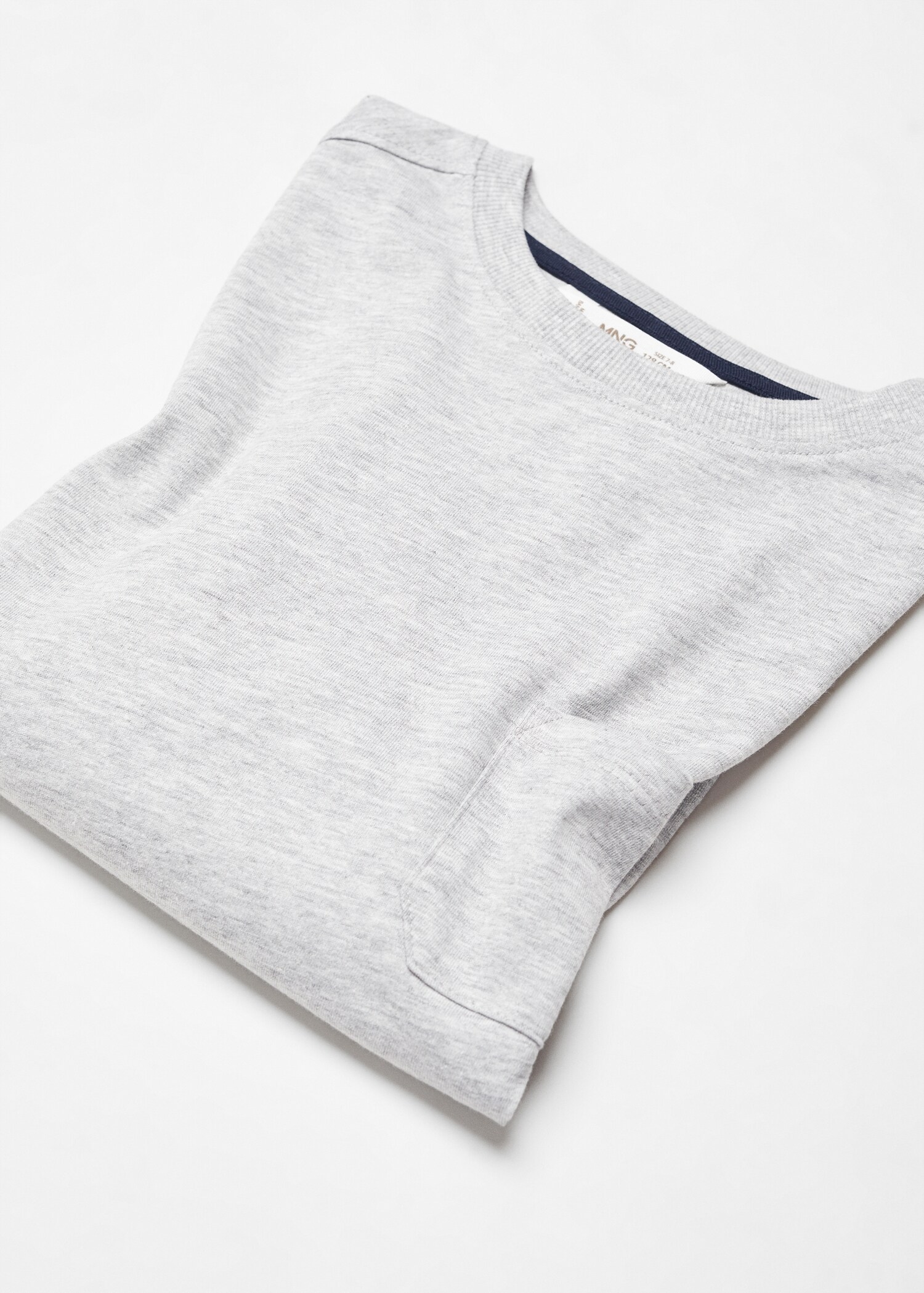 Long sleeve cotton t-shirt - Details of the article 8