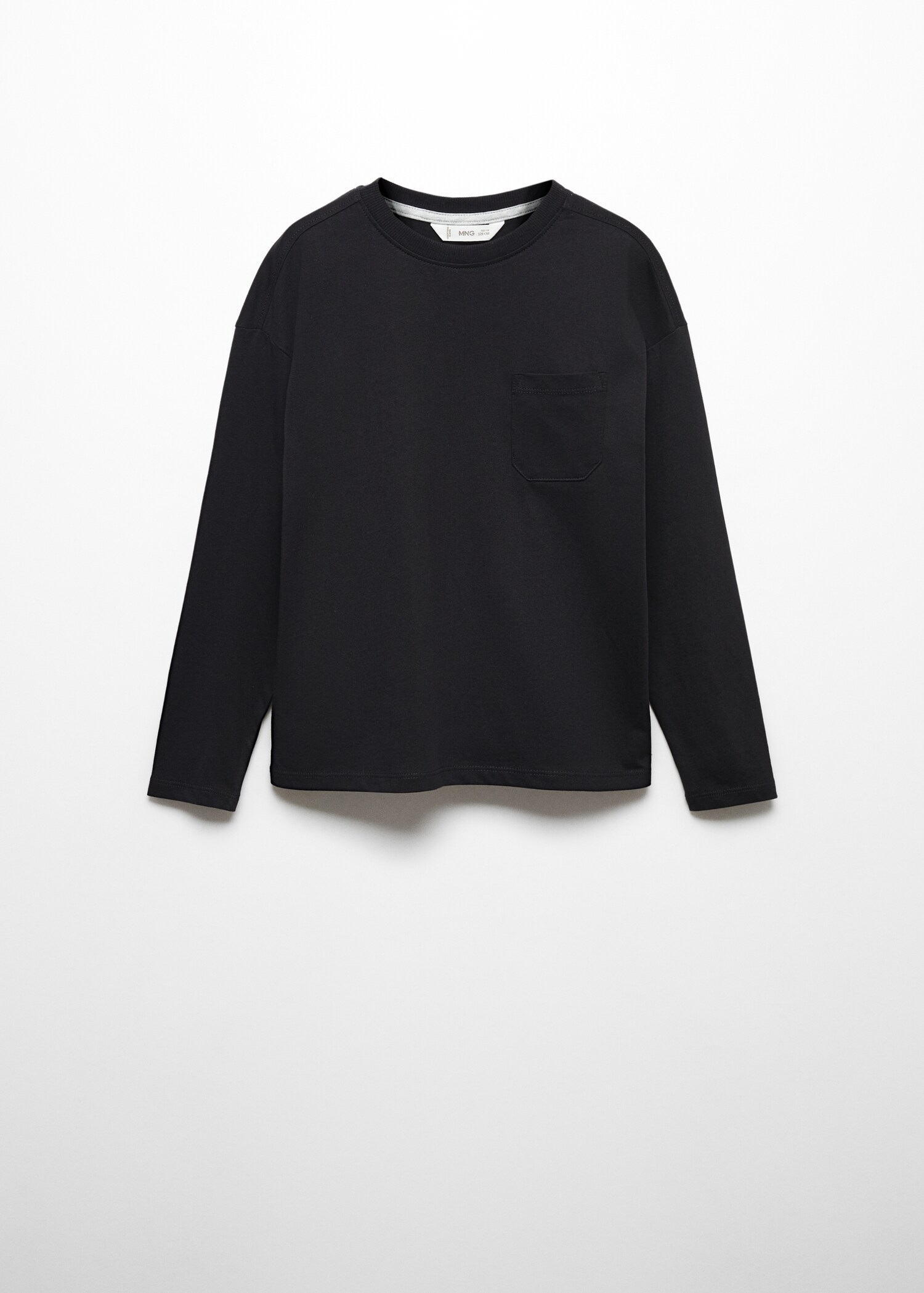 Long sleeve cotton t-shirt - Article without model