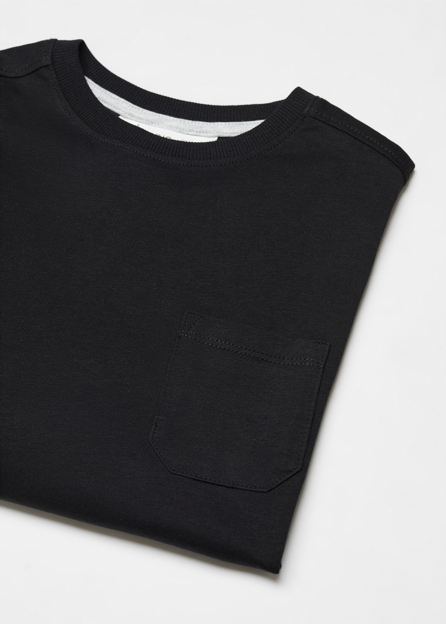 Long sleeve cotton t-shirt - Details of the article 8