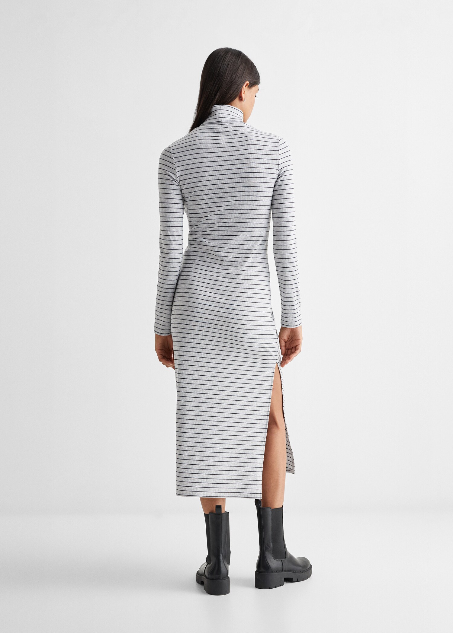 Vestido largo rayas - Reverso del artículo