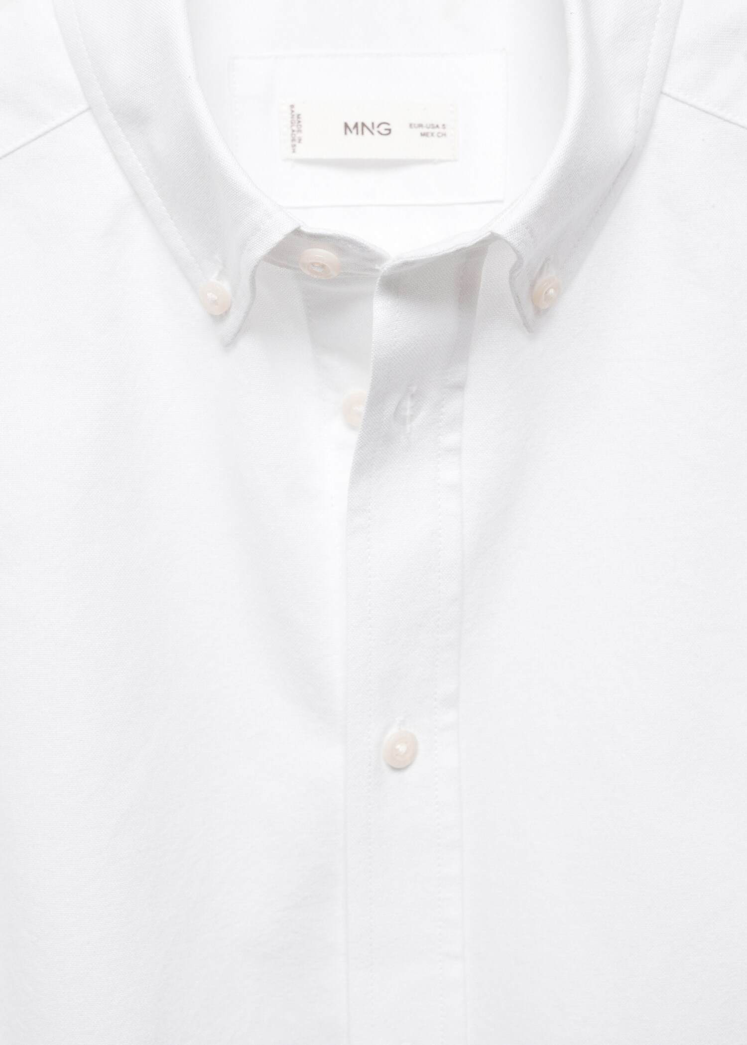 Camisa regular fit Oxford algodón - Detalle del artículo 8