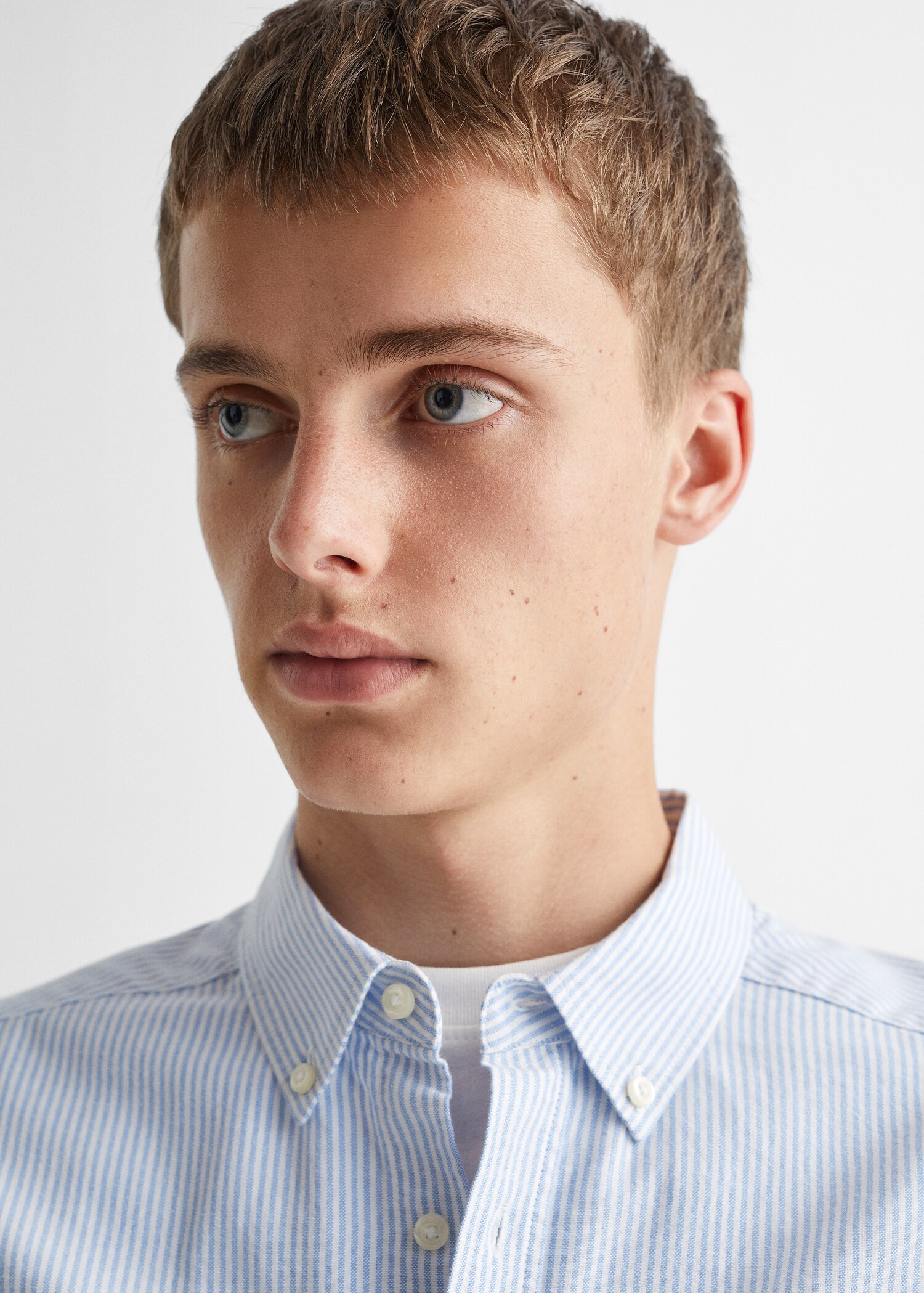 Camisa regular fit Oxford algodón - Detalle del artículo 1