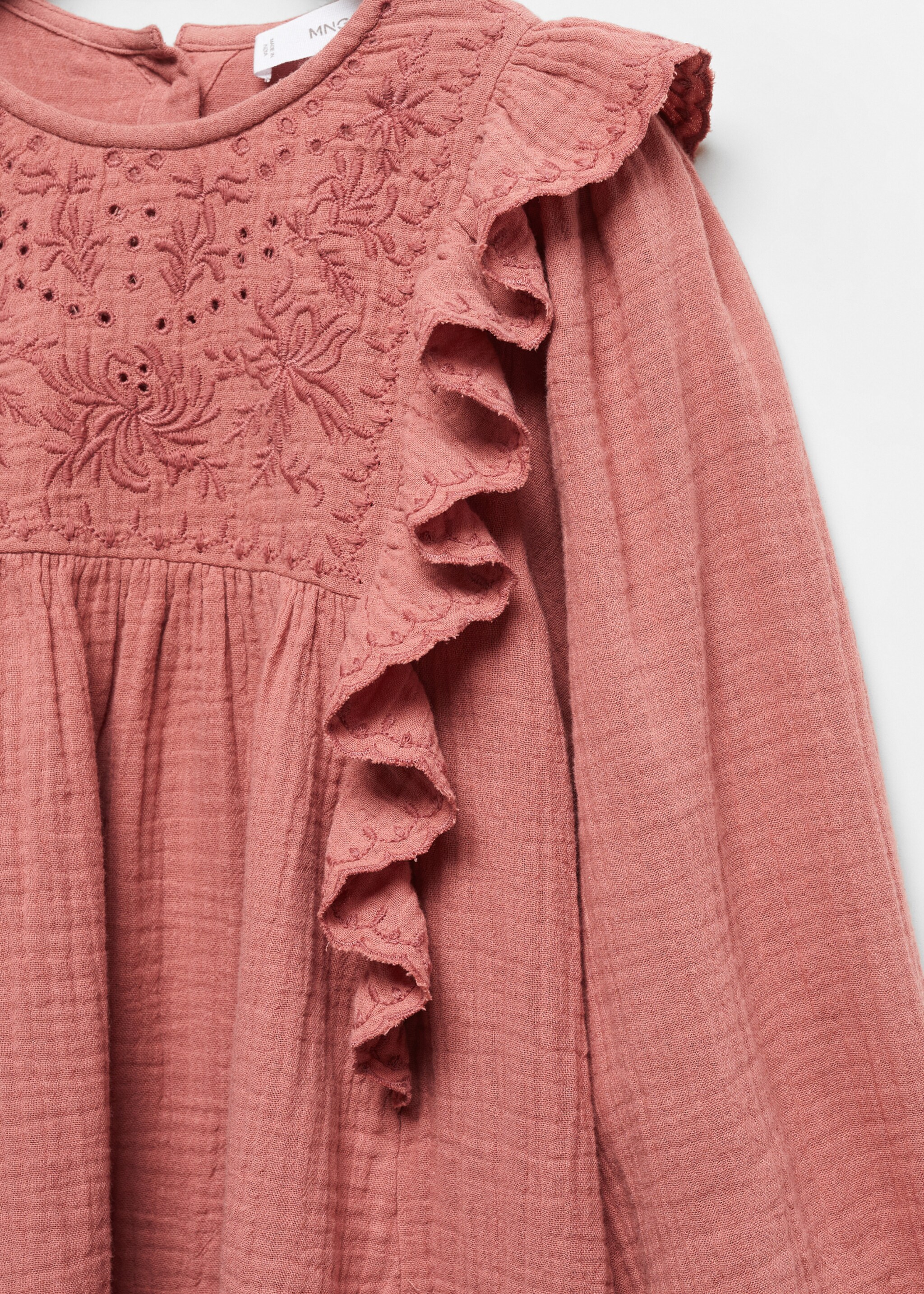 Pleated ruffle dress - Details of the article 8