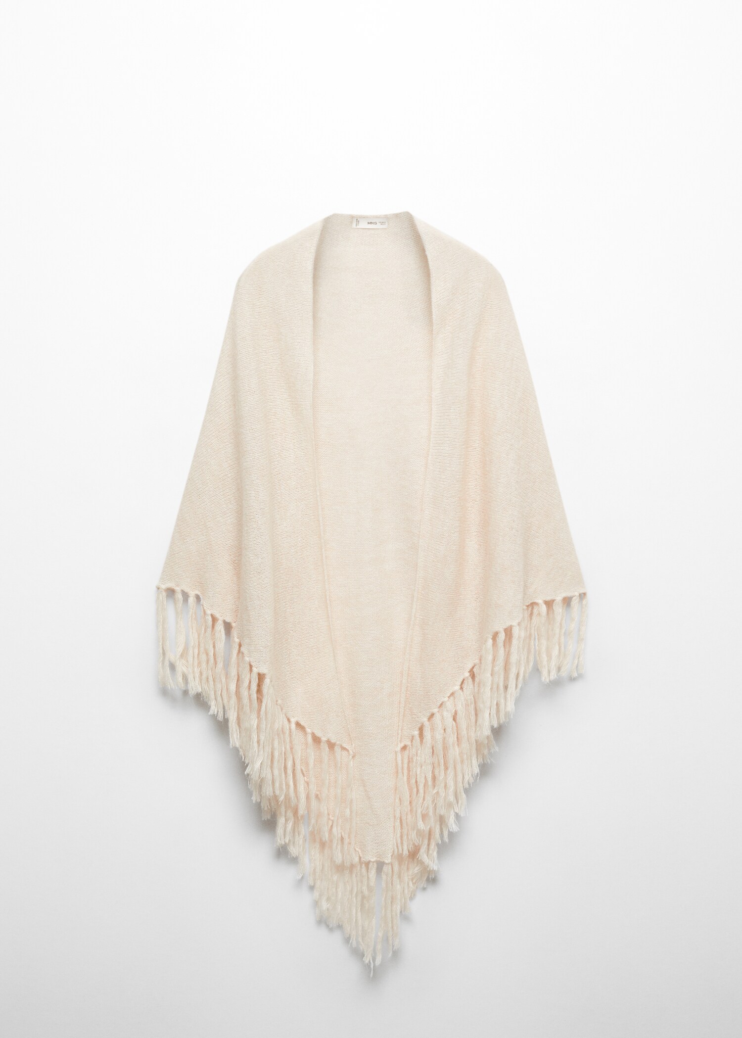 Poncho flecos - Artículo sin modelo