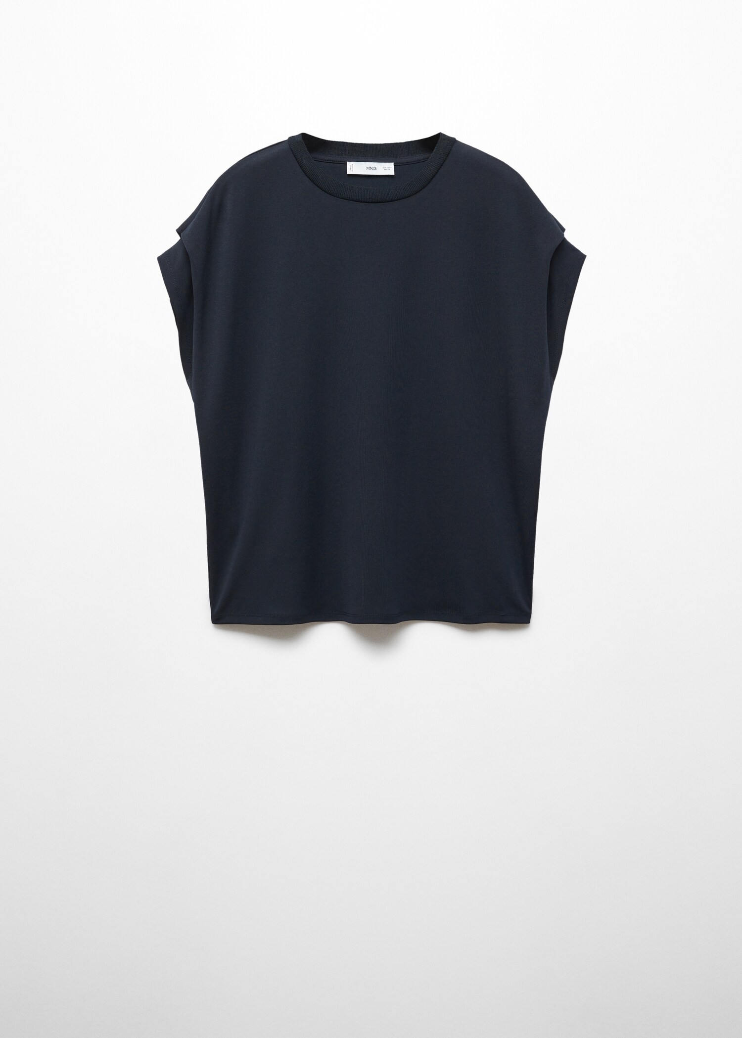 Oversized T-shirt met korte mouwen - Artikel zonder model
