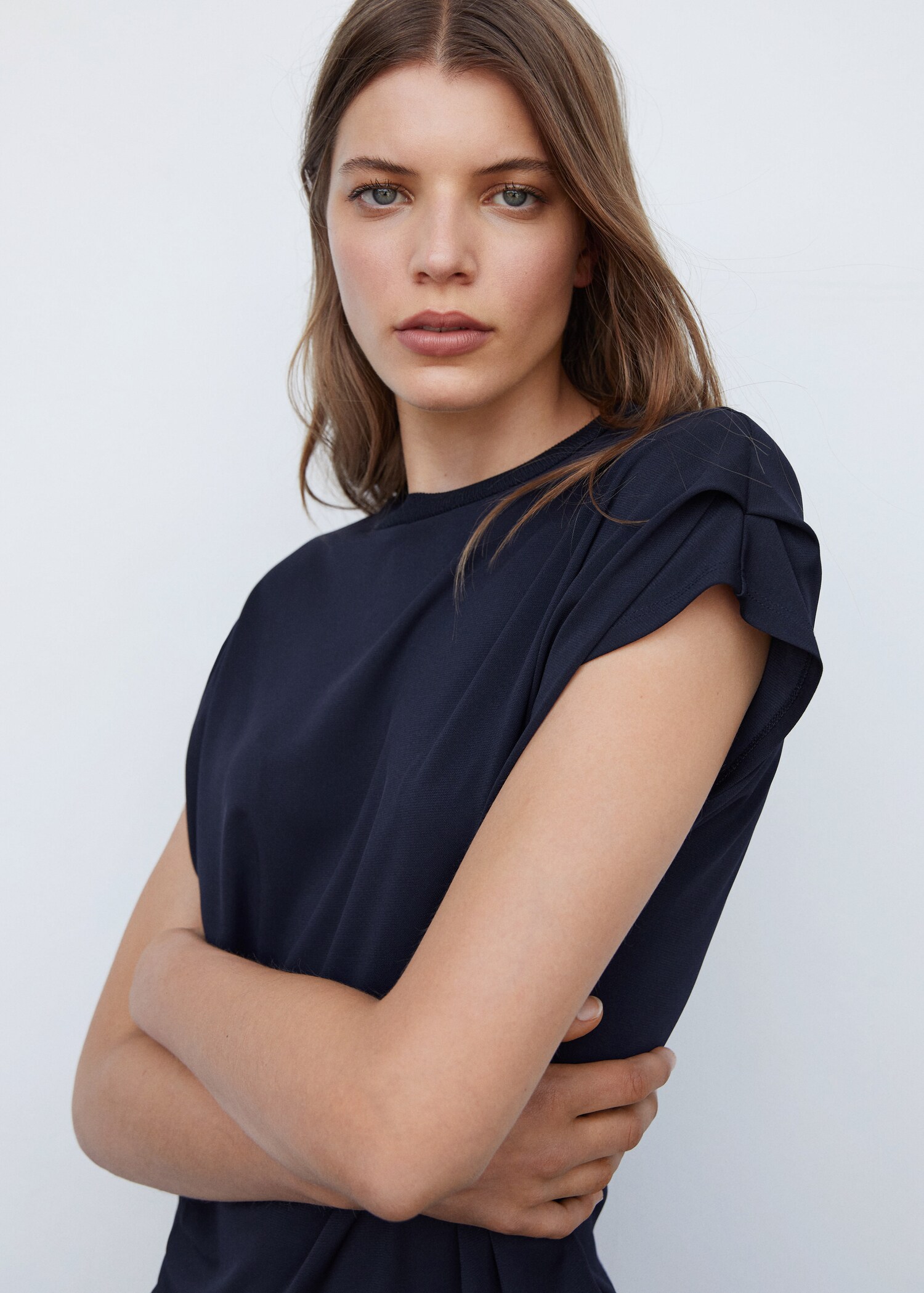 Oversized T-shirt met korte mouwen - Detail van het artikel 1