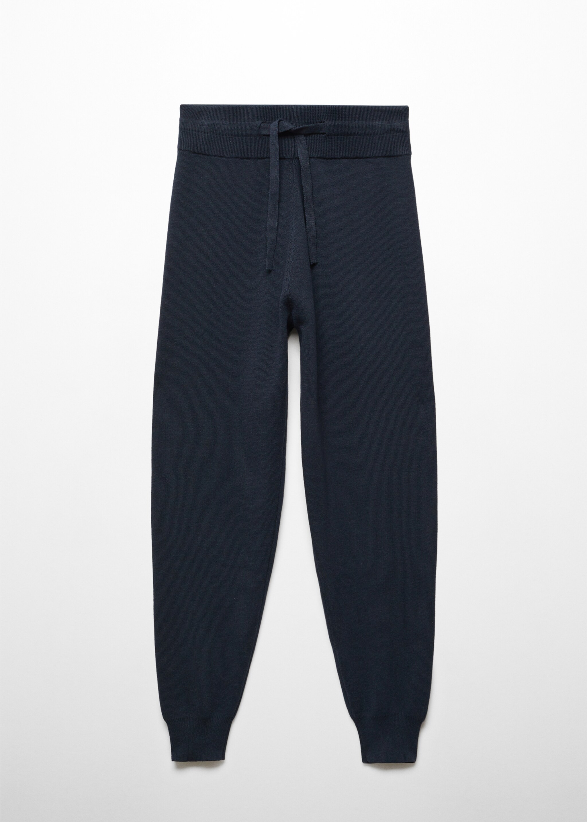 Pantalon pyjama jogging coton et lin - Article sans modèle, Bleu marine. Ref: 57094035-00.