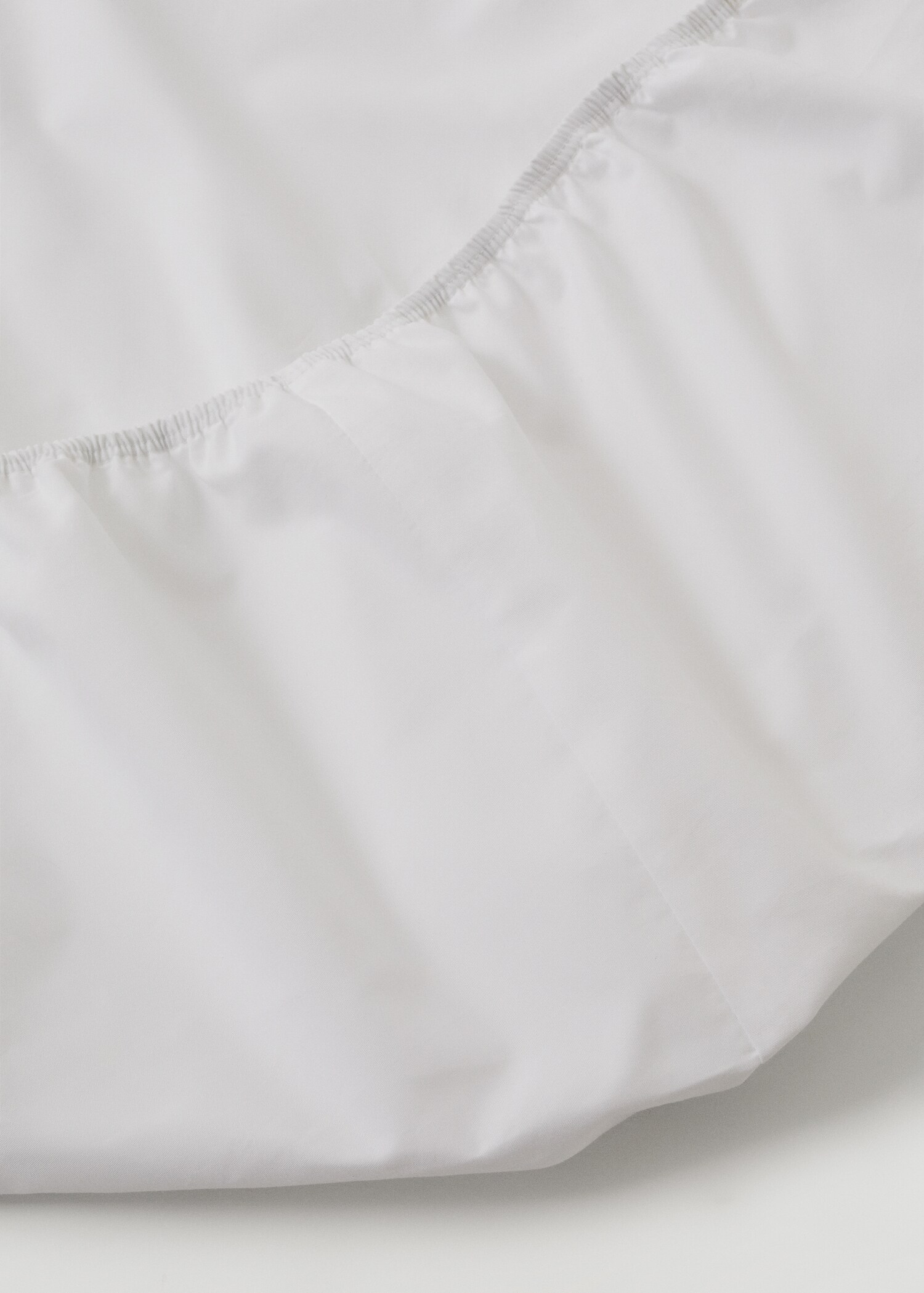 Spannbettlaken aus 100 % Baumwolle für 135 cm Bett - Mittlere Ansicht