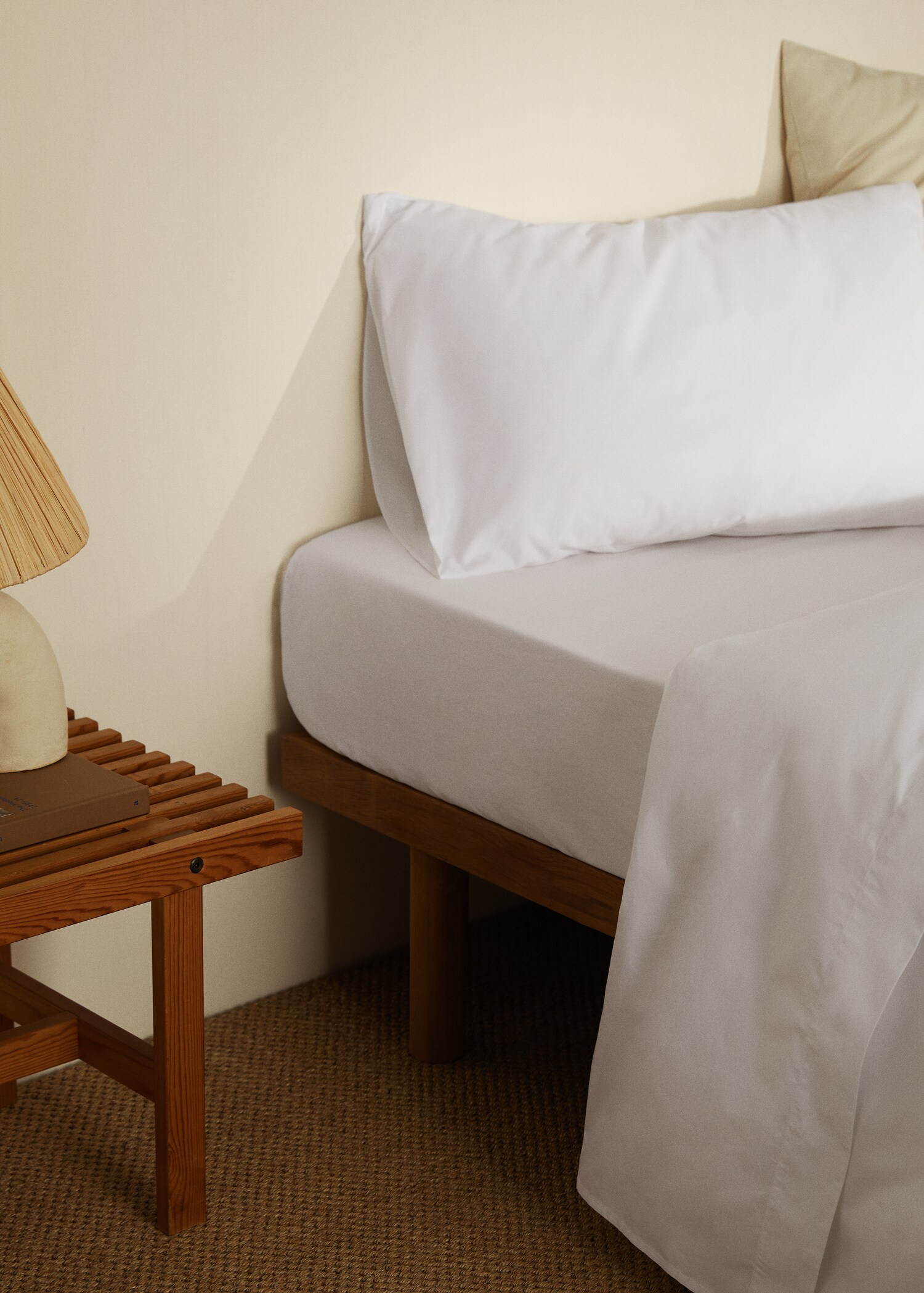 Spannbettlaken aus 100 % Baumwolle für 135 cm Bett - Detail des Artikels 8