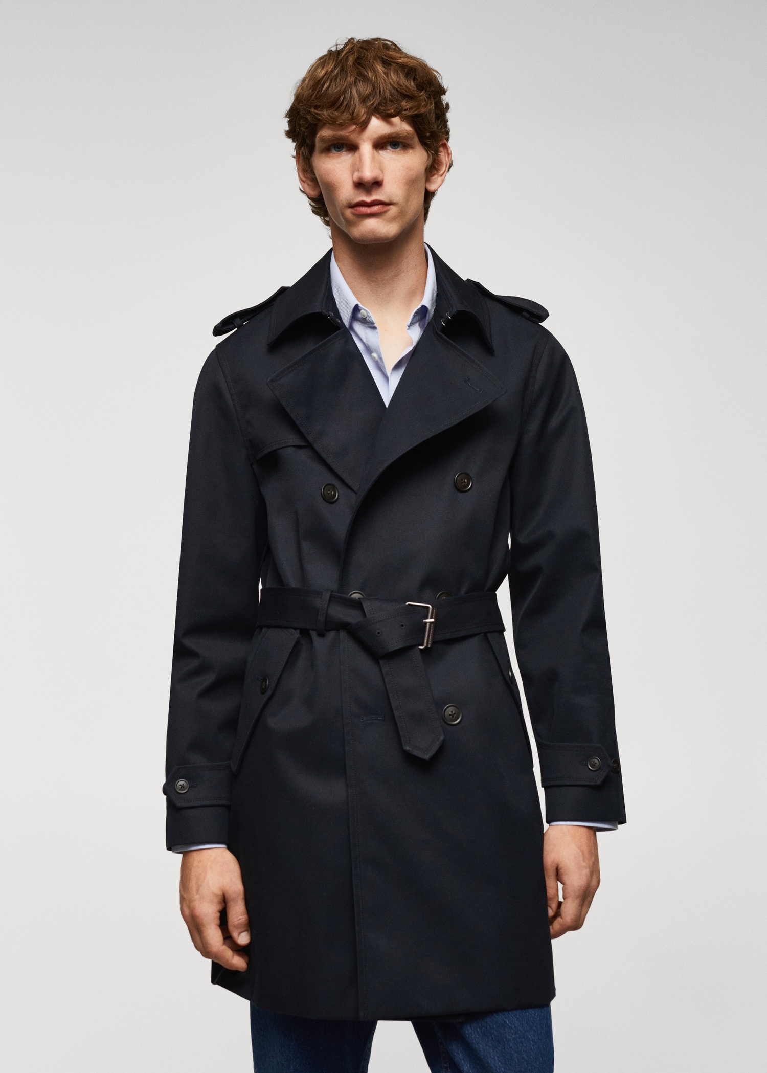 Mango Trench Coat Classic Water-repellent Trench Coat