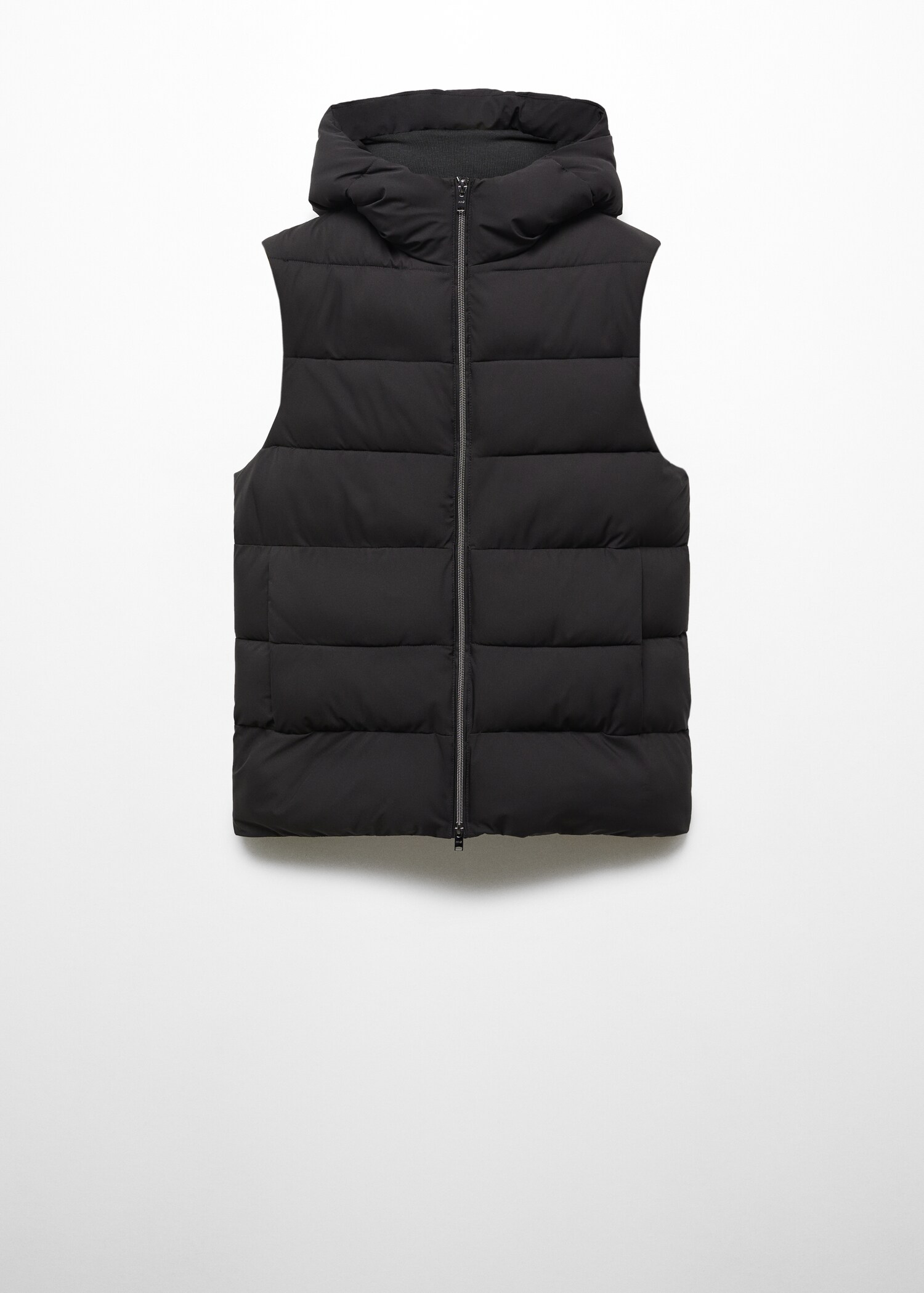 Thermoregulating waterproof quilted gilet - Article without model