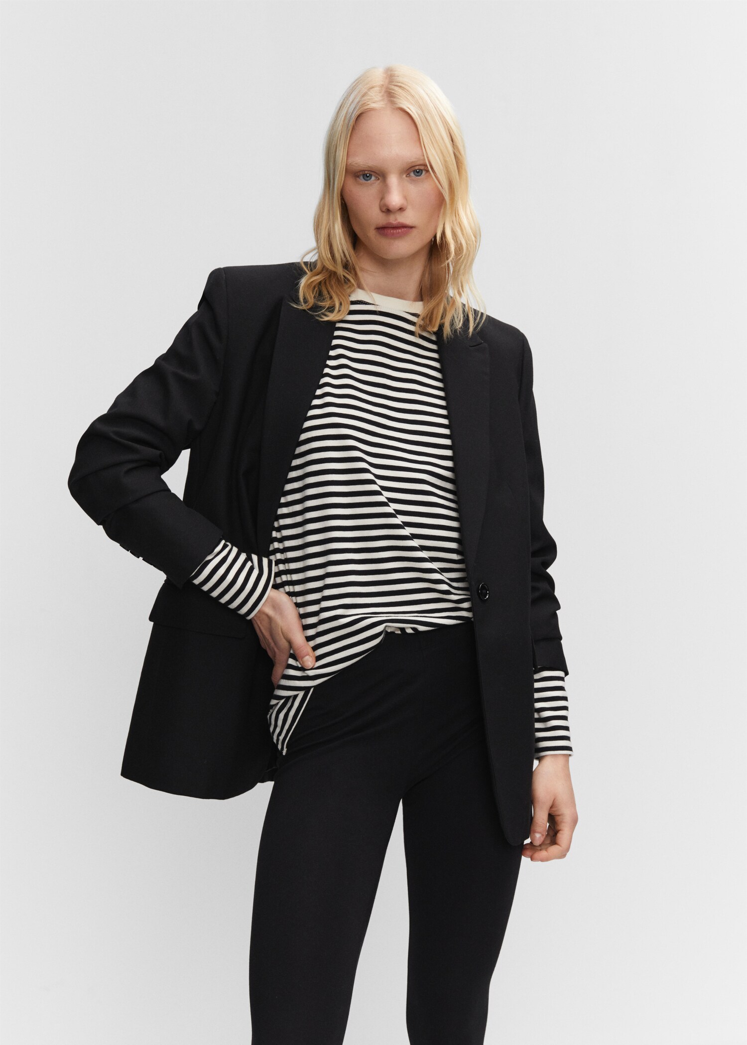Leggings di cotone vita alta - Dettaglio dell'articolo 1