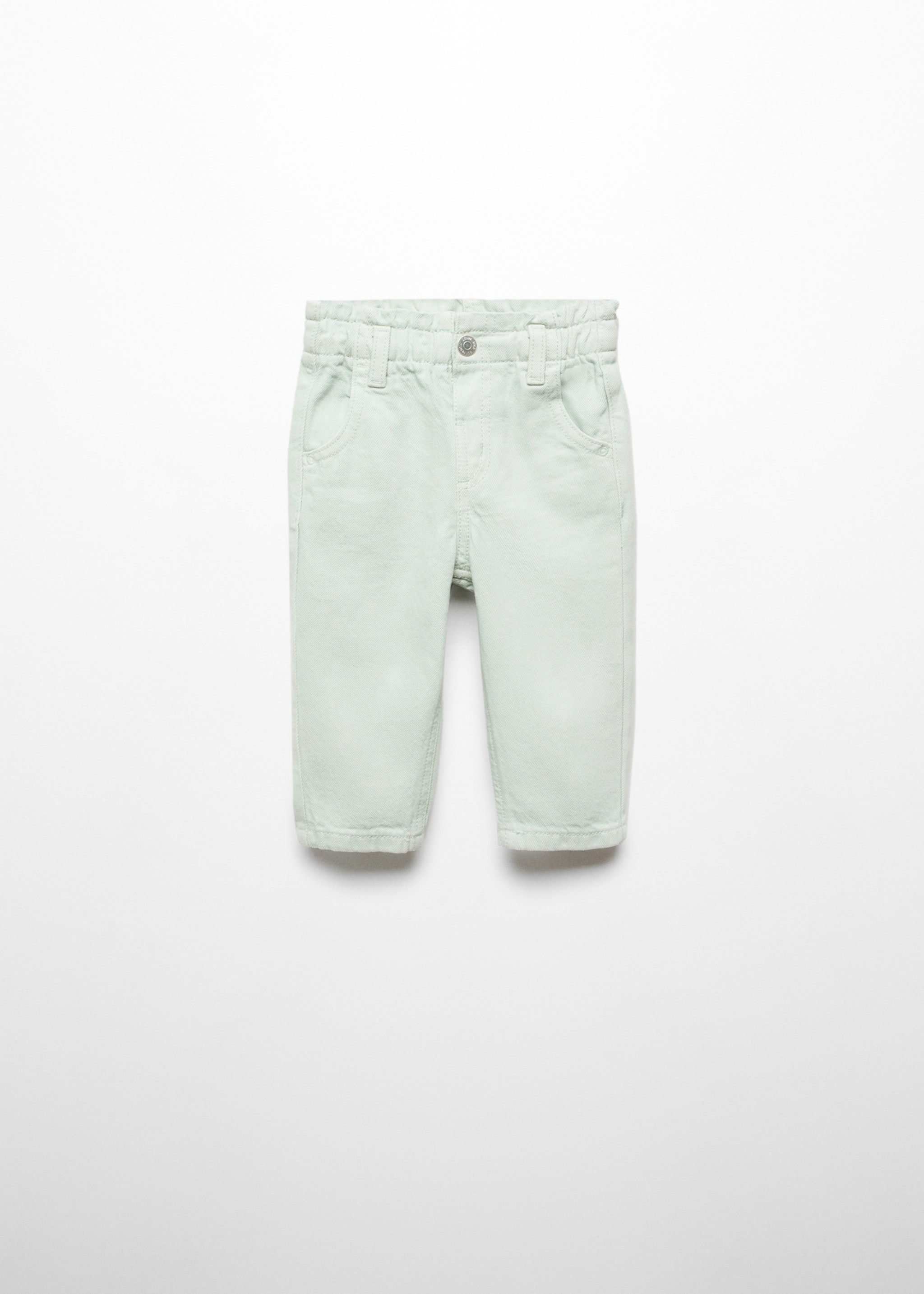 Jeans de estilo paperbag - Artigo sem modelo
