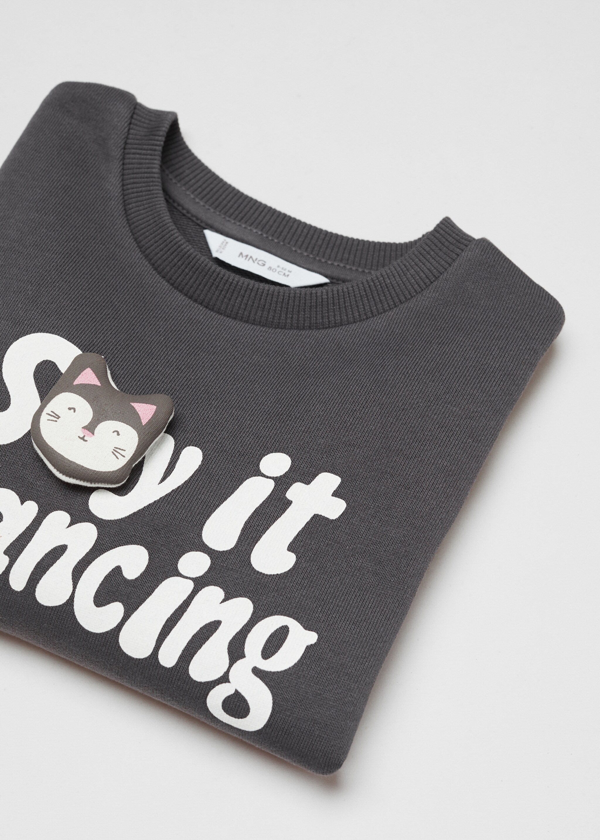 Printed cotton sweatshirt - Details of the article 8